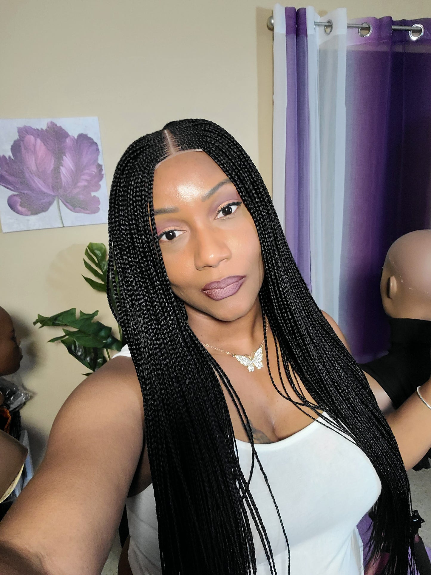 CHELLE | Middle Part Tribal Cornrows | PRE-ORDER
