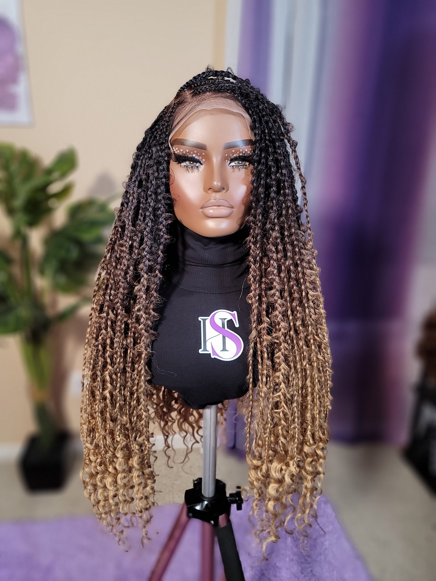 HerSAVAGE Hair Ombre Jungle Knotless Braids Unit