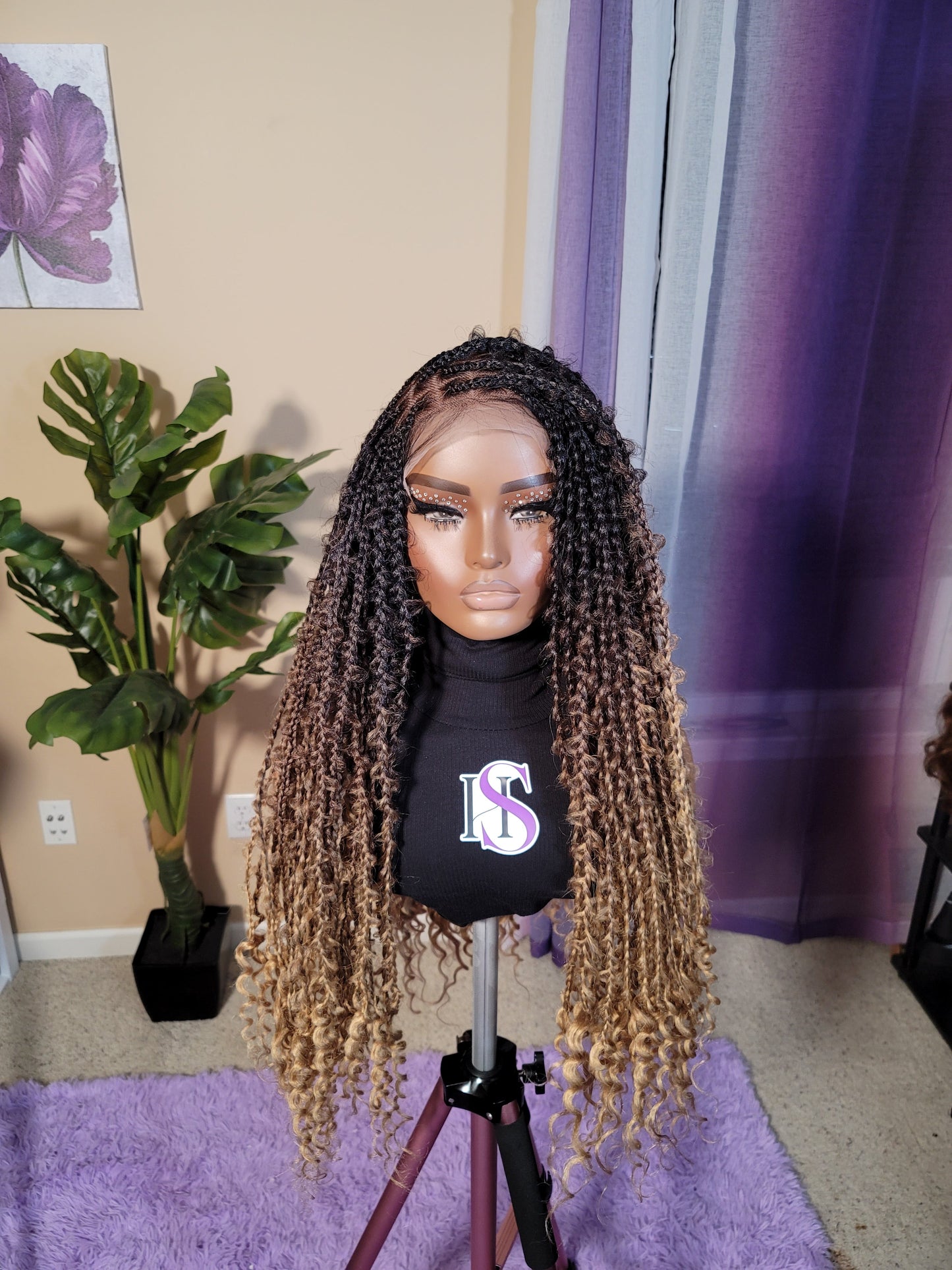 YONCE | Knotless Jungle Braids | 6x6 CLOSURE (Ready to Ship)