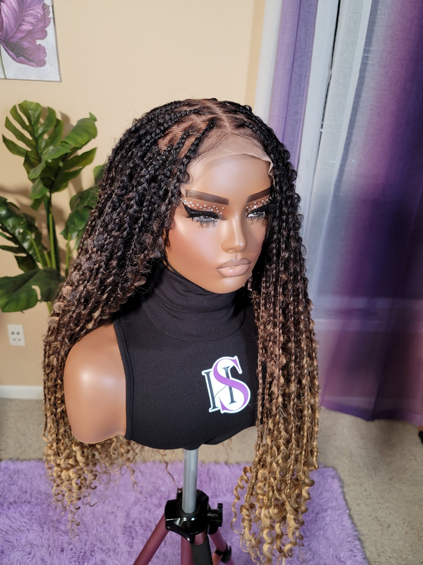 YONCE | Knotless Jungle Braids | 6x6 CLOSURE (Ready to Ship)