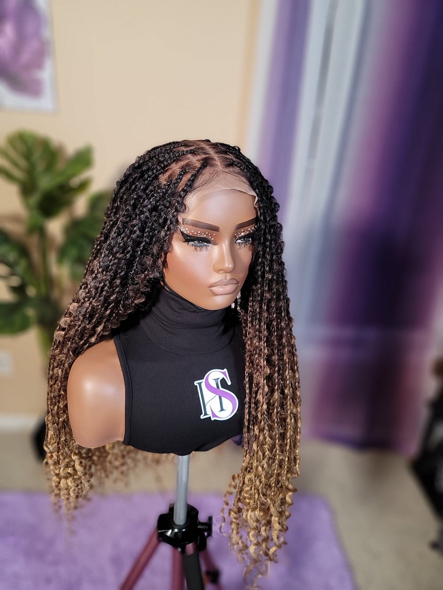 YONCE | Knotless Jungle Braids | 6x6 CLOSURE (Ready to Ship)