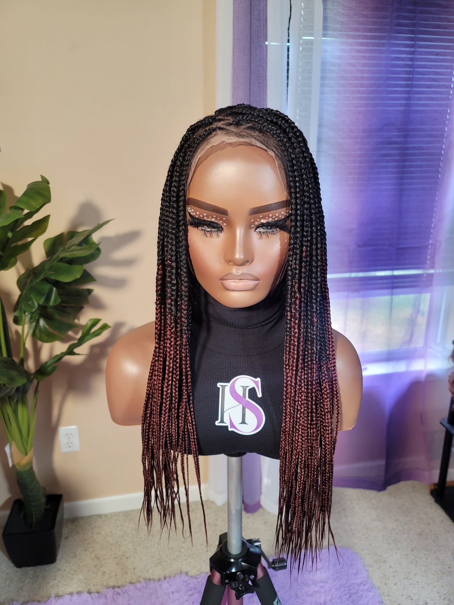 DEJA | SMEDIUM Knotless Triangle Box Braids | Pre-Order