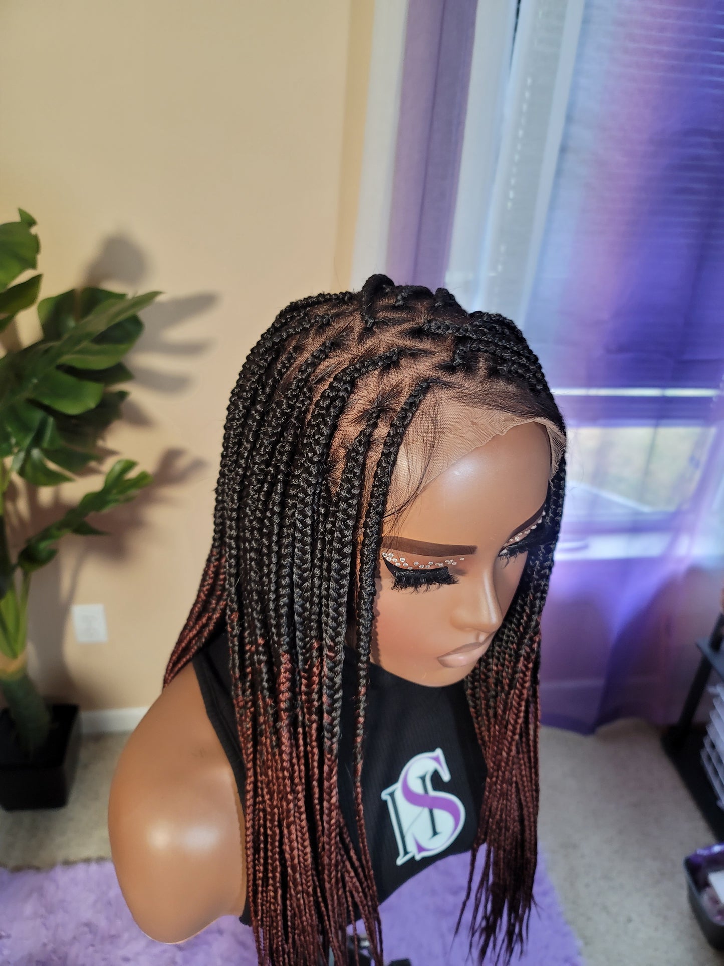 DEJA | SMEDIUM Knotless Triangle Box Braids | Pre-Order