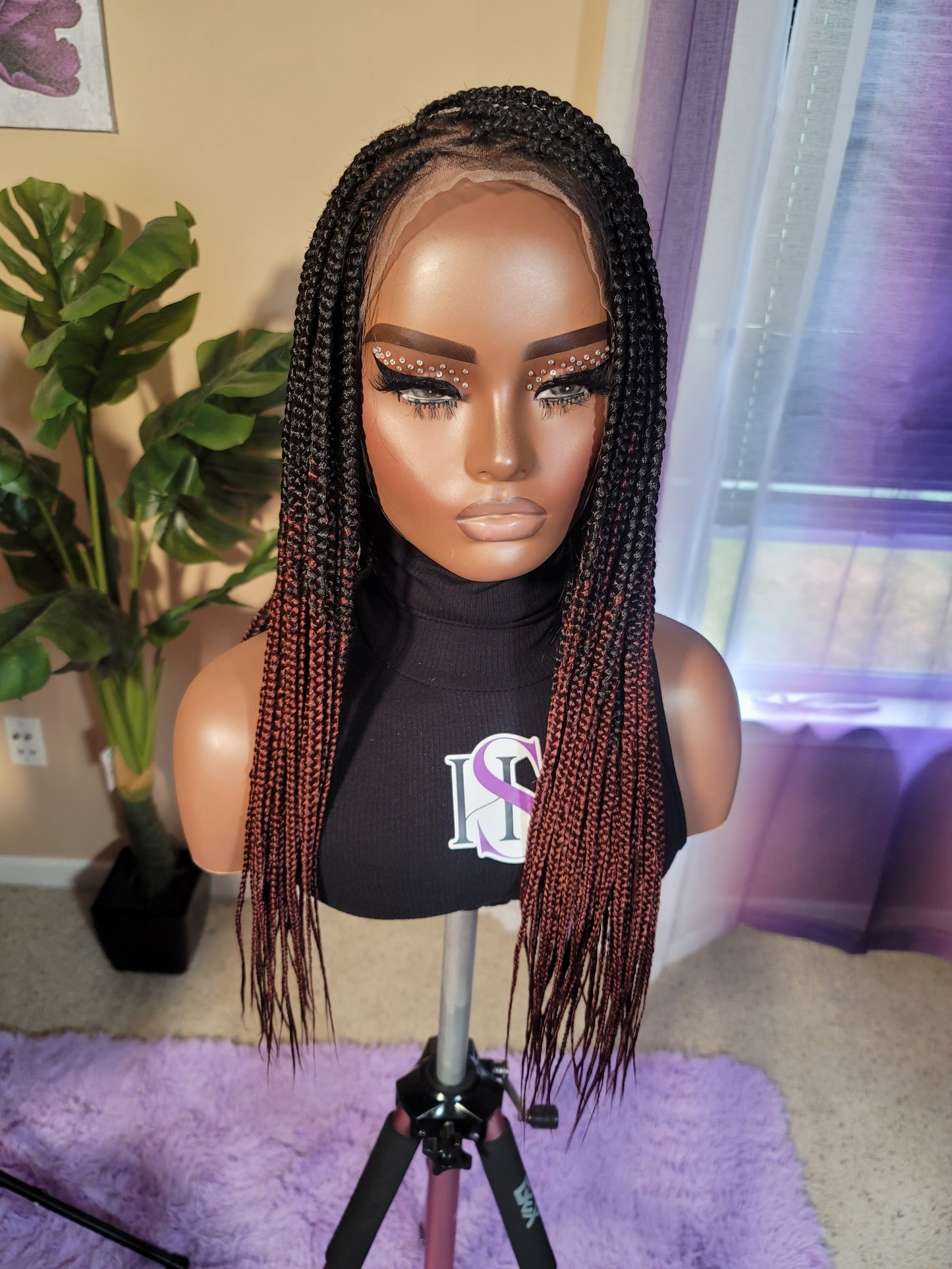 DEJA | SMEDIUM Knotless Triangle Box Braids | Pre-Order