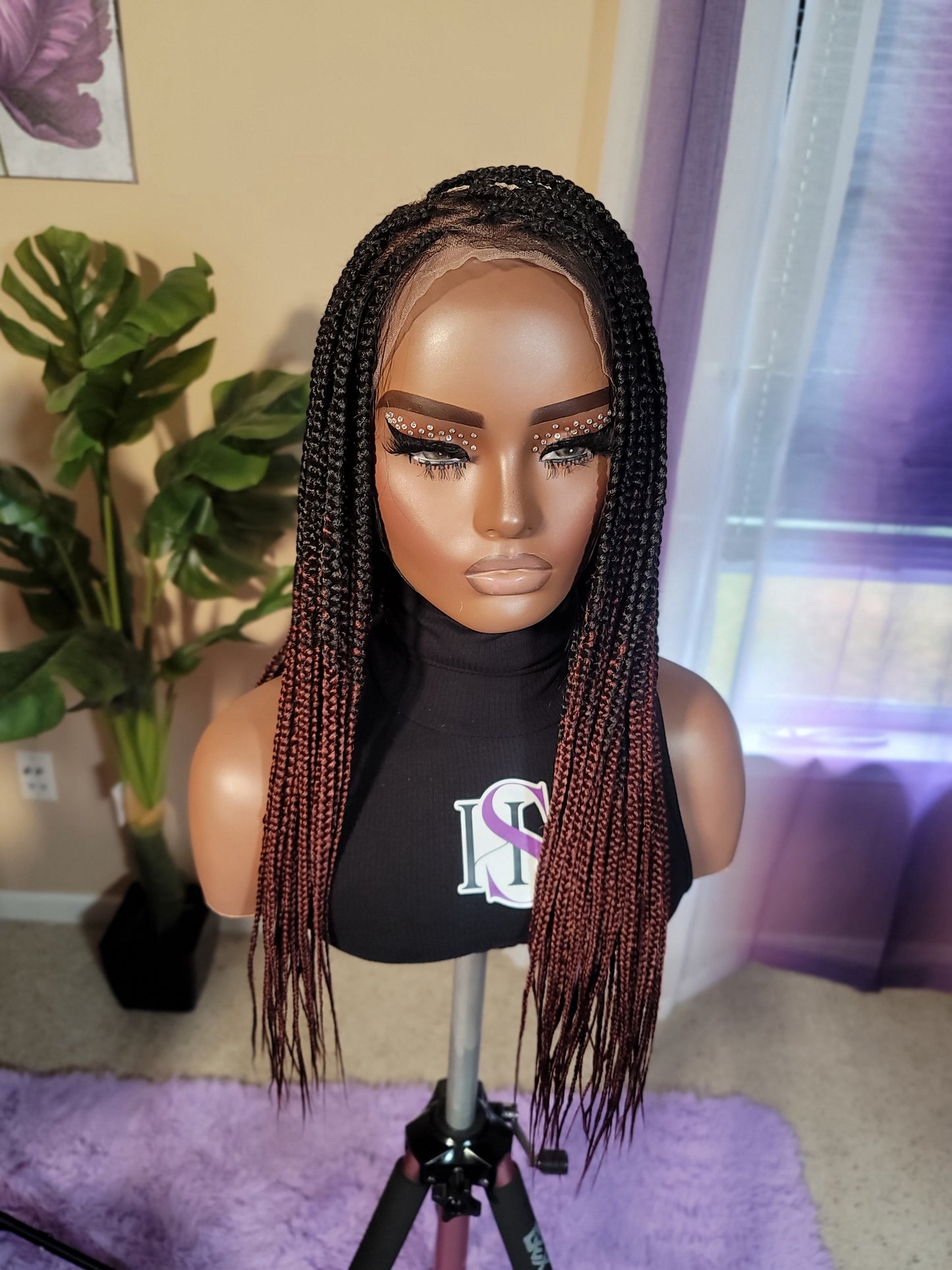 DEJA | SMEDIUM Knotless Triangle Box Braids | Pre-Order