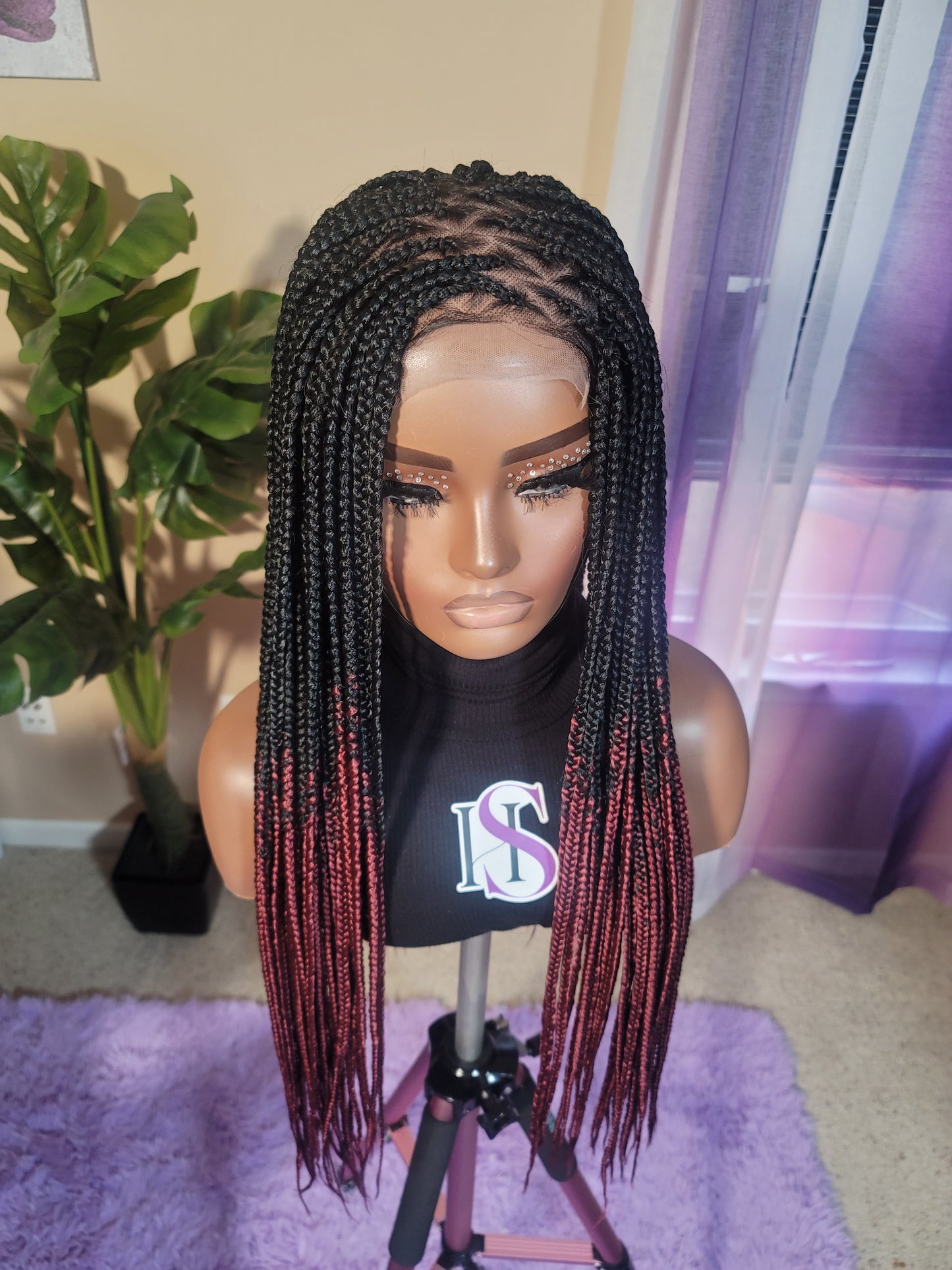 DEJA | SMEDIUM Knotless Triangle Box Braids | Pre-Order
