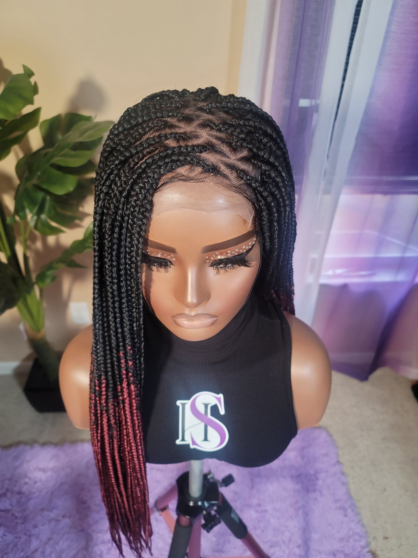DEJA | SMEDIUM Knotless Triangle Box Braids | Pre-Order