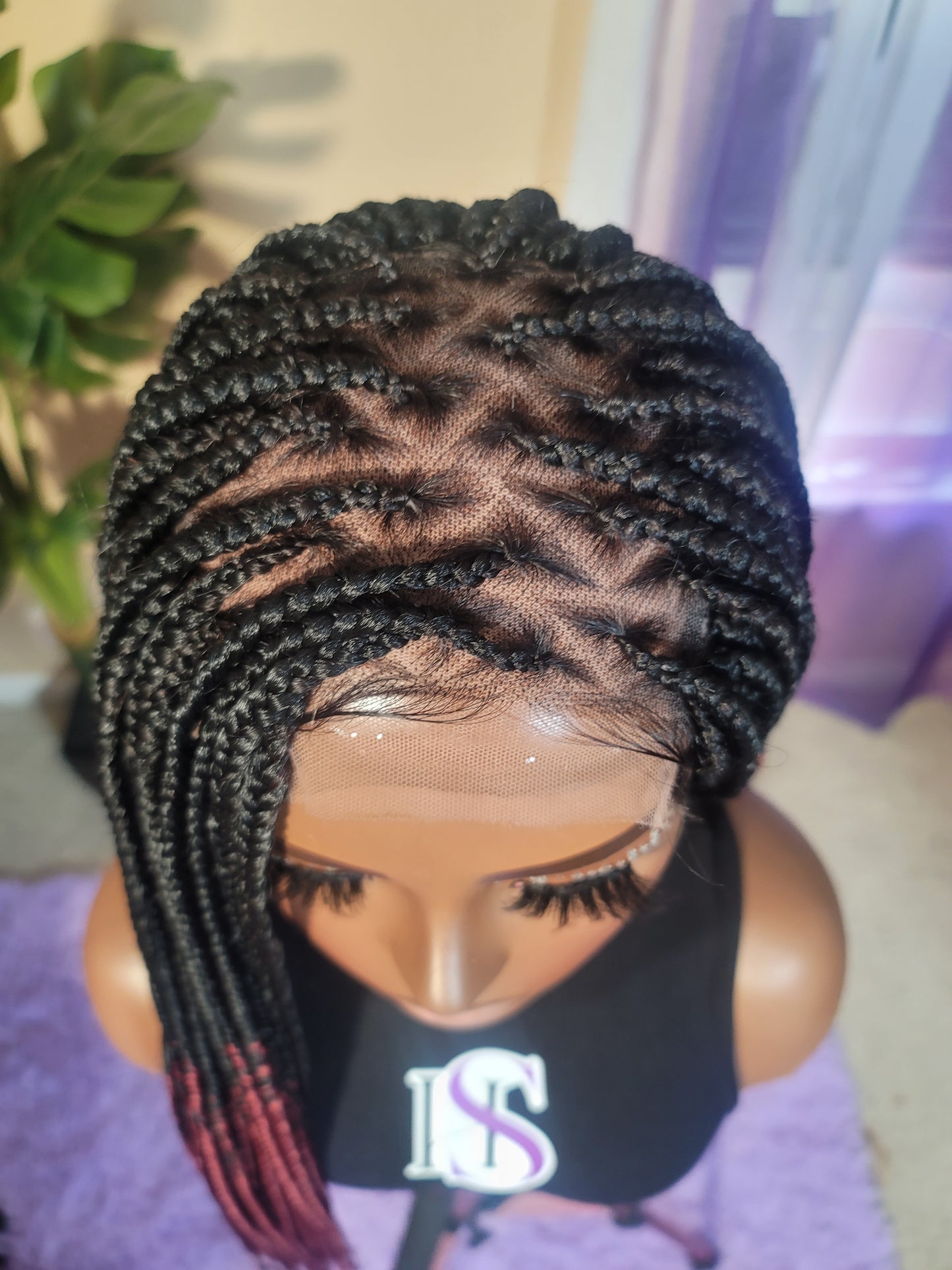 DEJA | SMEDIUM Knotless Triangle Box Braids | Pre-Order