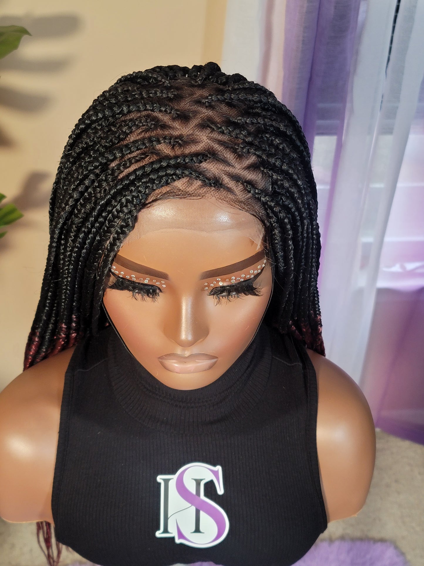 DEJA | SMEDIUM Knotless Triangle Box Braids | Pre-Order