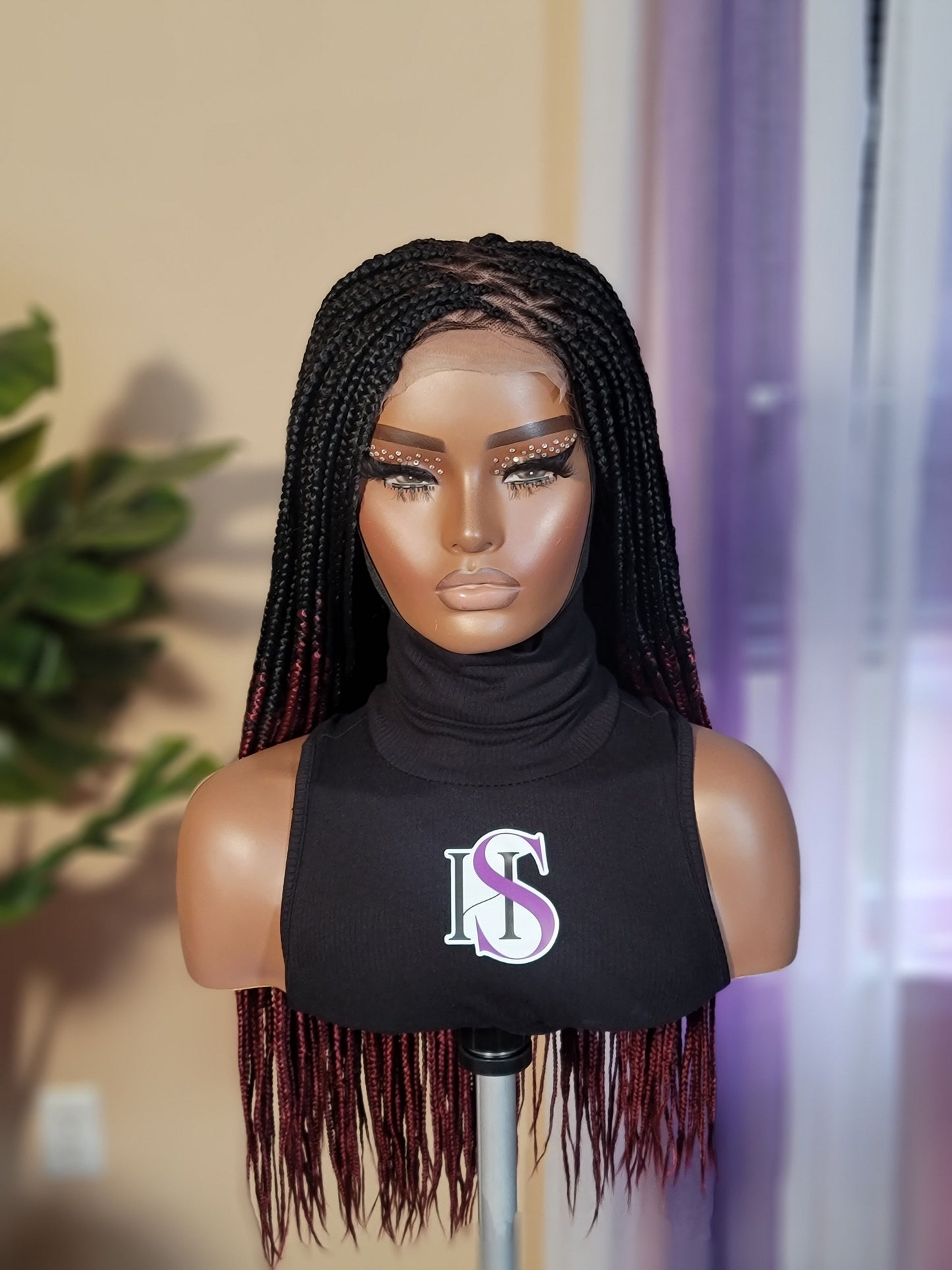 DEJA | SMEDIUM Knotless Triangle Box Braids | Pre-Order