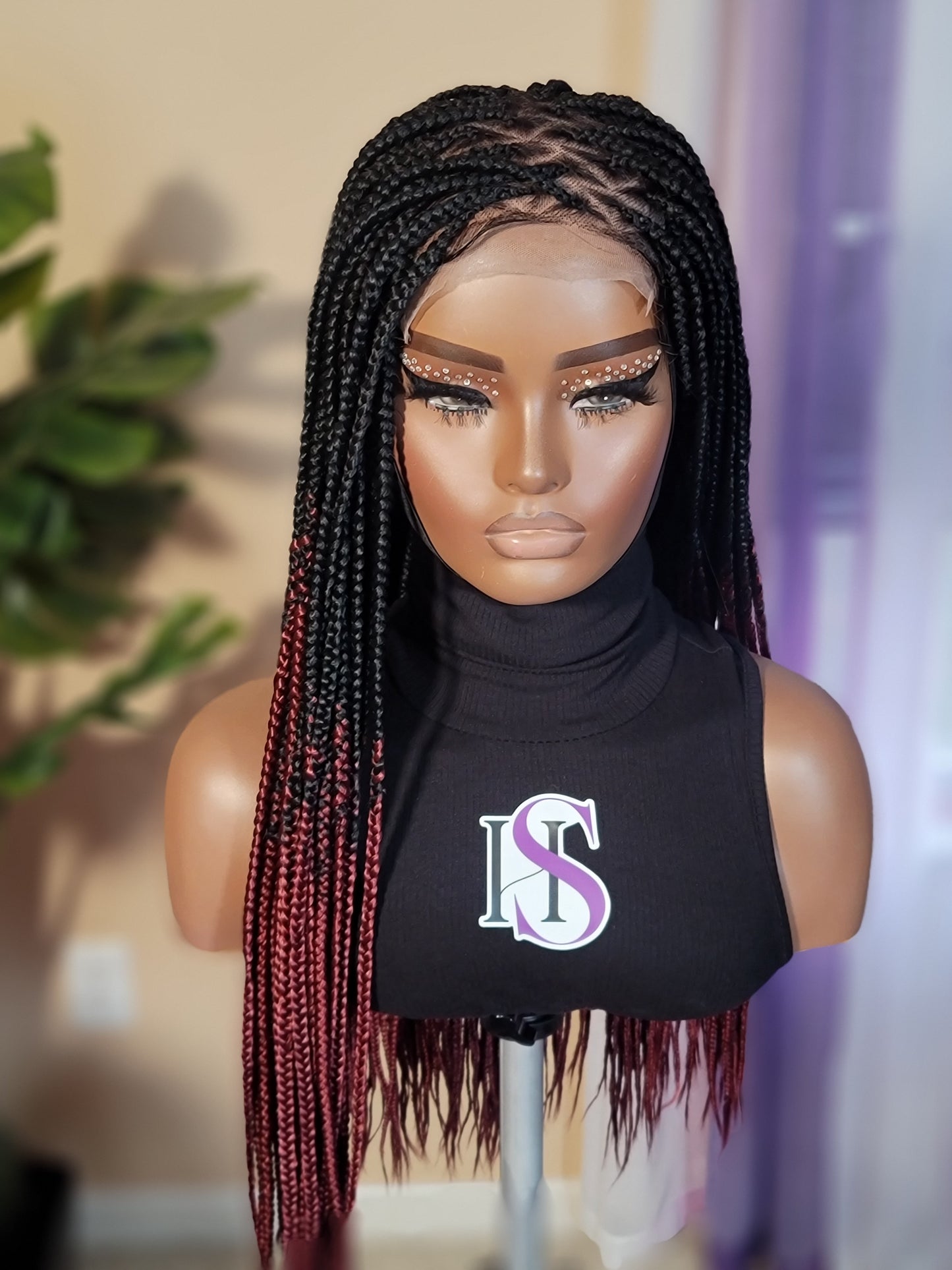 DEJA | SMEDIUM Knotless Triangle Box Braids | Pre-Order