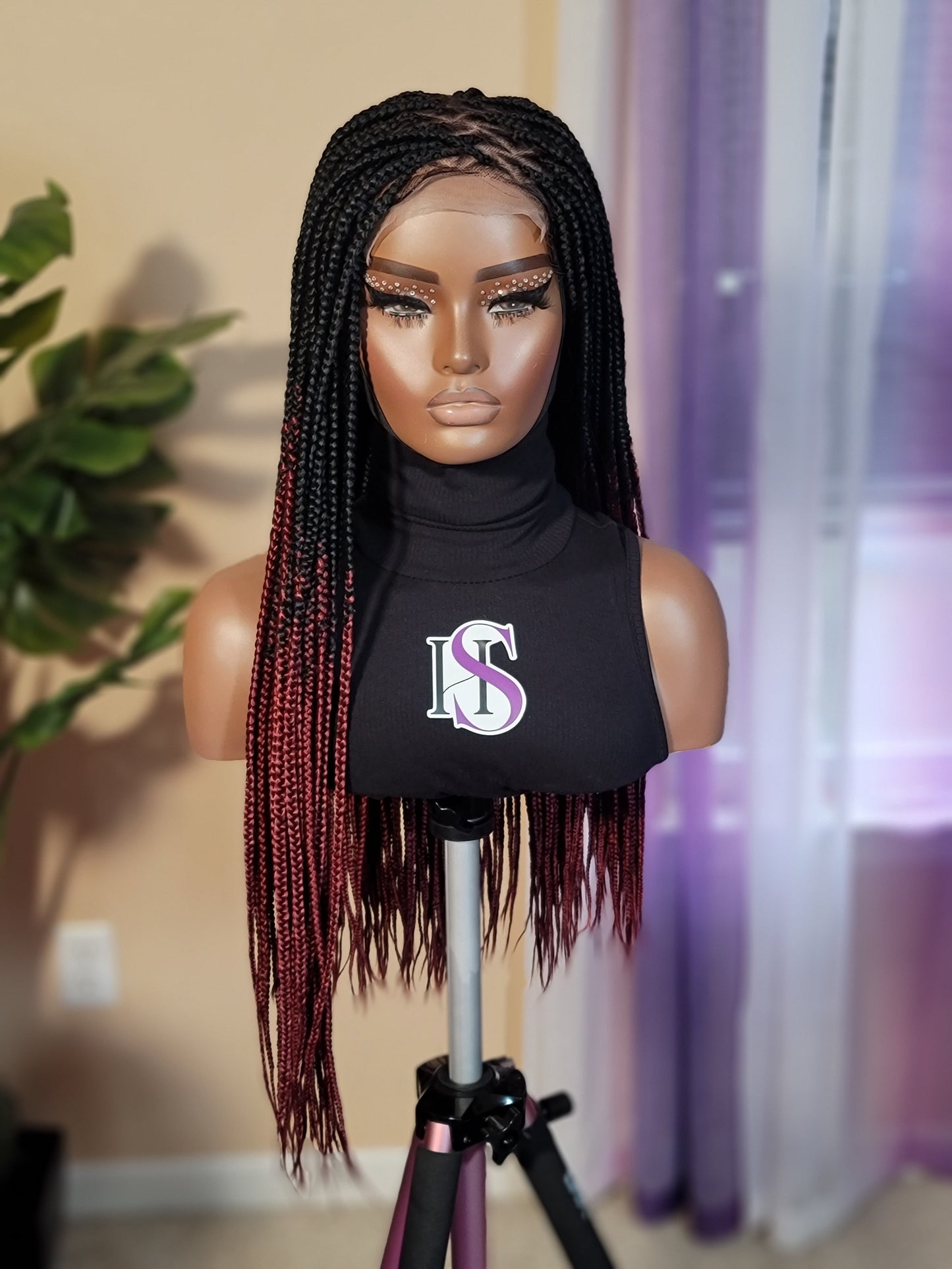 DEJA | SMEDIUM Knotless Triangle Box Braids | Pre-Order