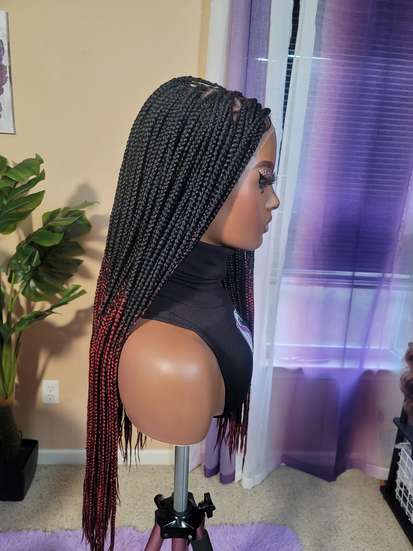 DEJA | SMEDIUM Knotless Triangle Box Braids | Pre-Order