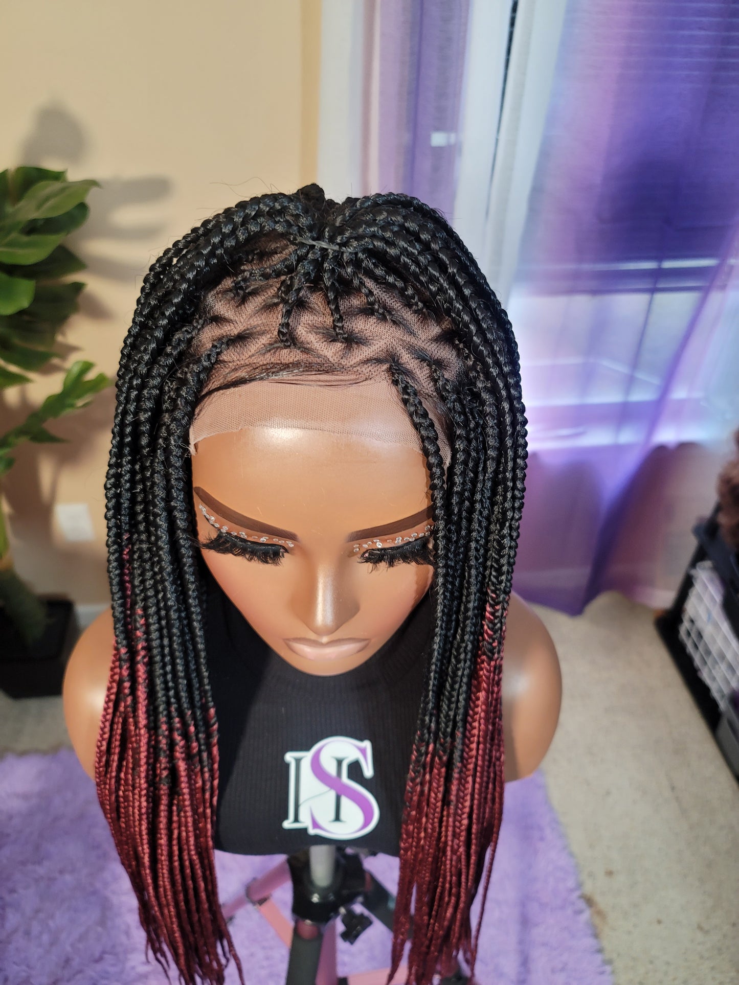 DEJA | SMEDIUM Knotless Triangle Box Braids | Pre-Order