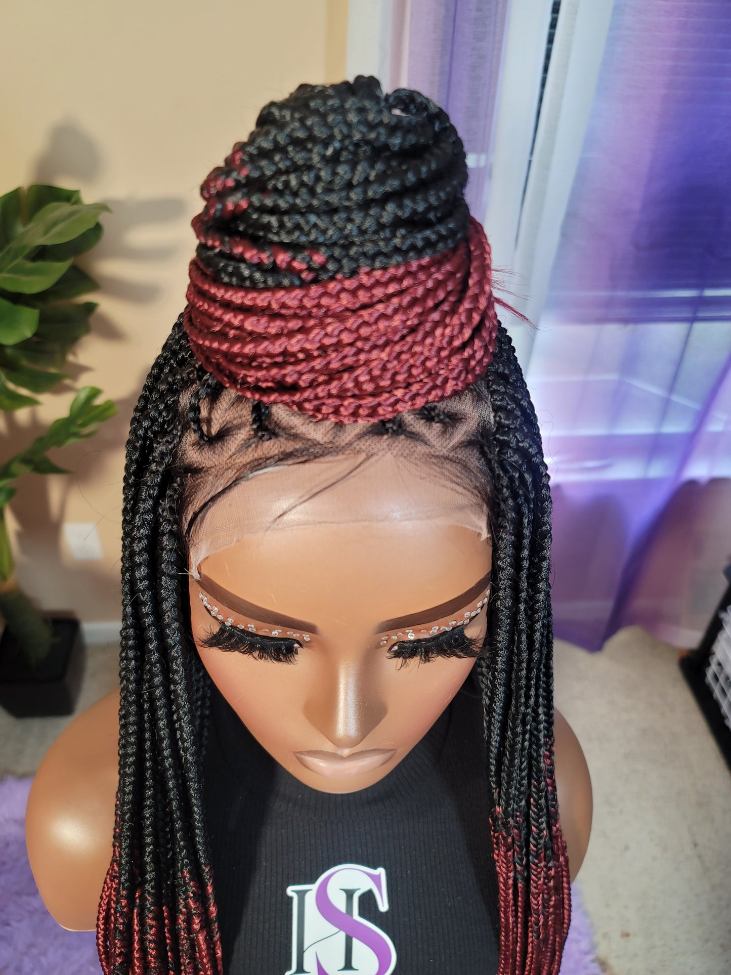 DEJA | SMEDIUM Knotless Triangle Box Braids | Pre-Order