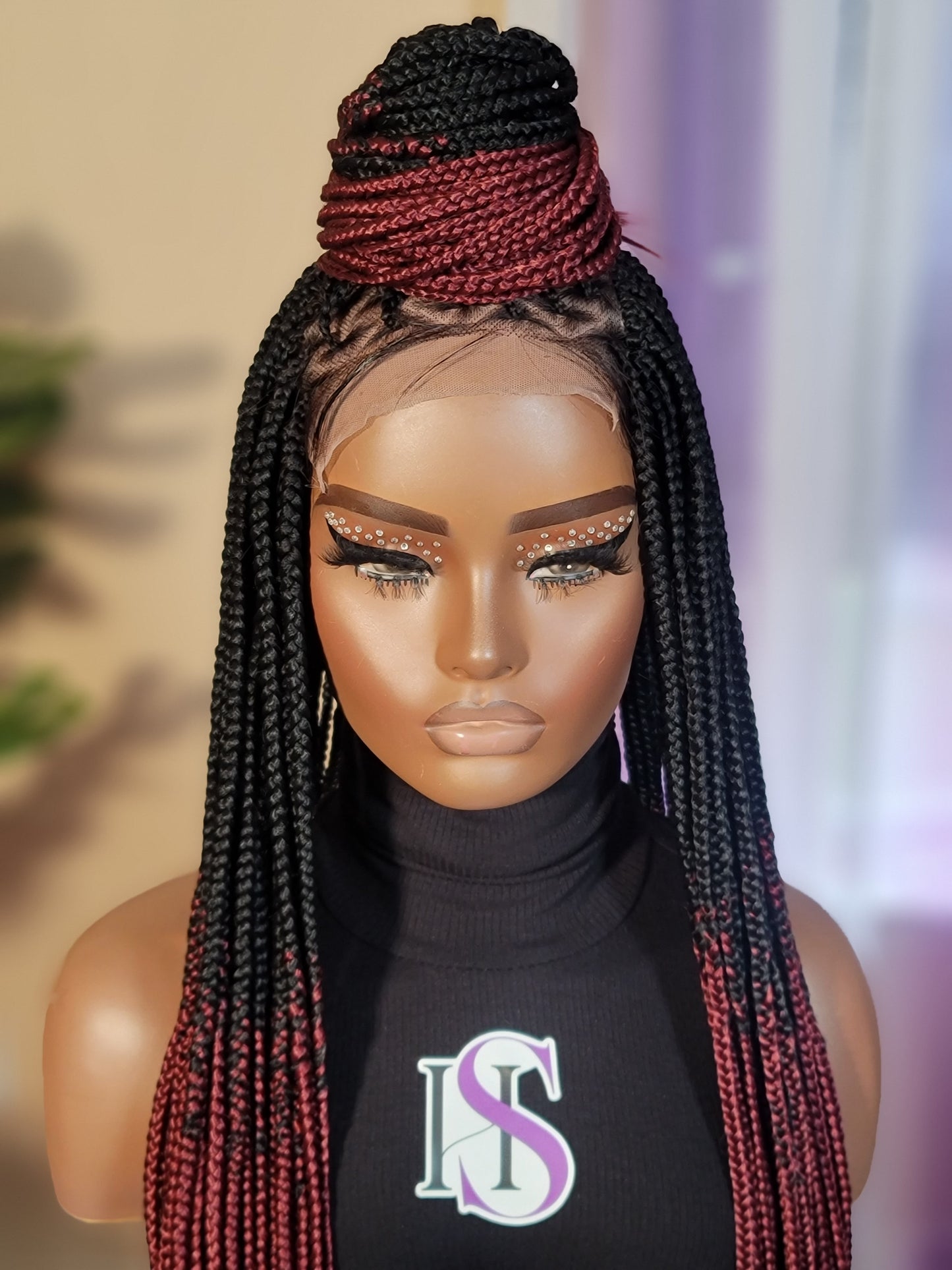 DEJA | SMEDIUM Knotless Triangle Box Braids | Pre-Order