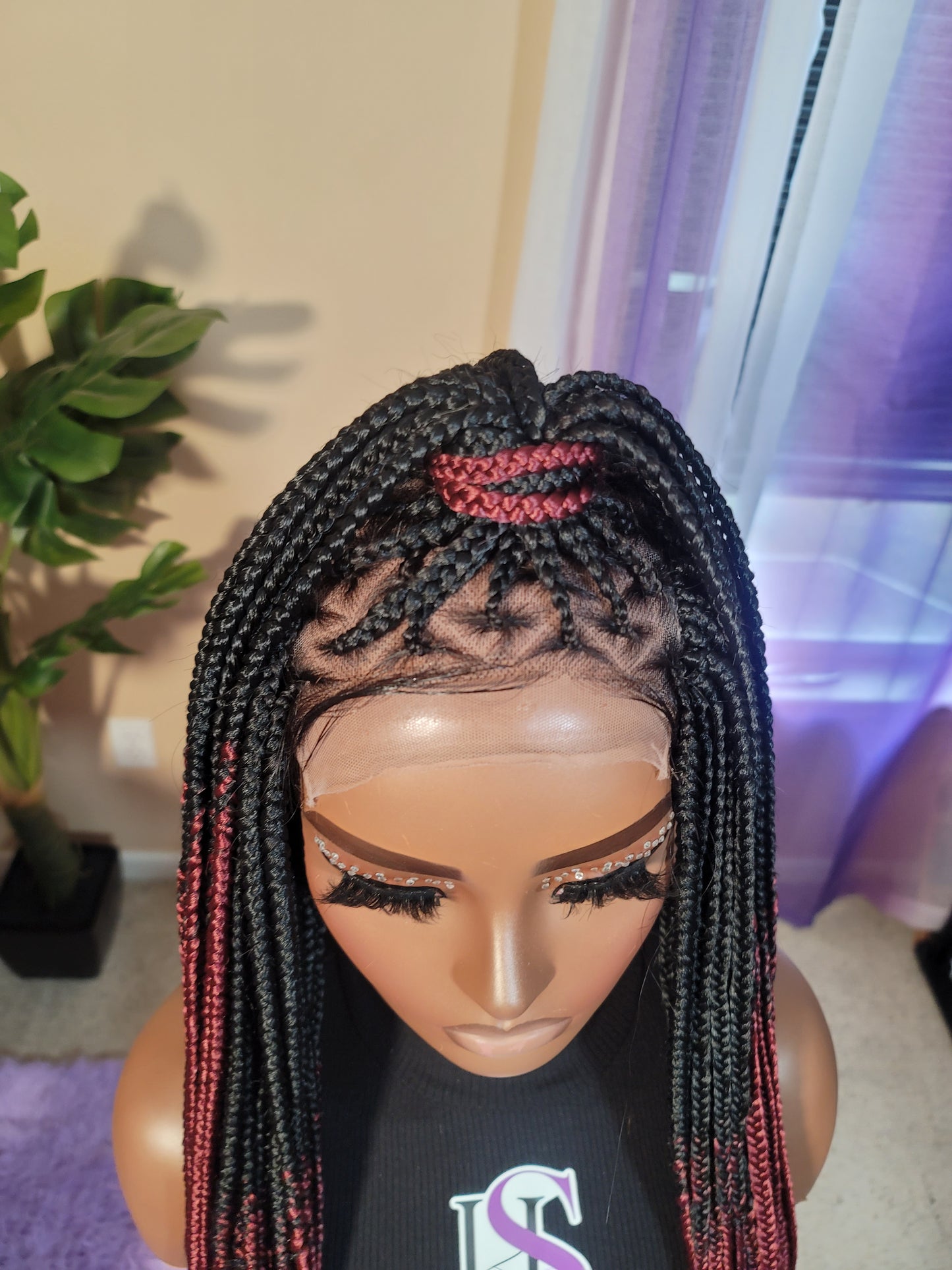 DEJA | SMEDIUM Knotless Triangle Box Braids | Pre-Order