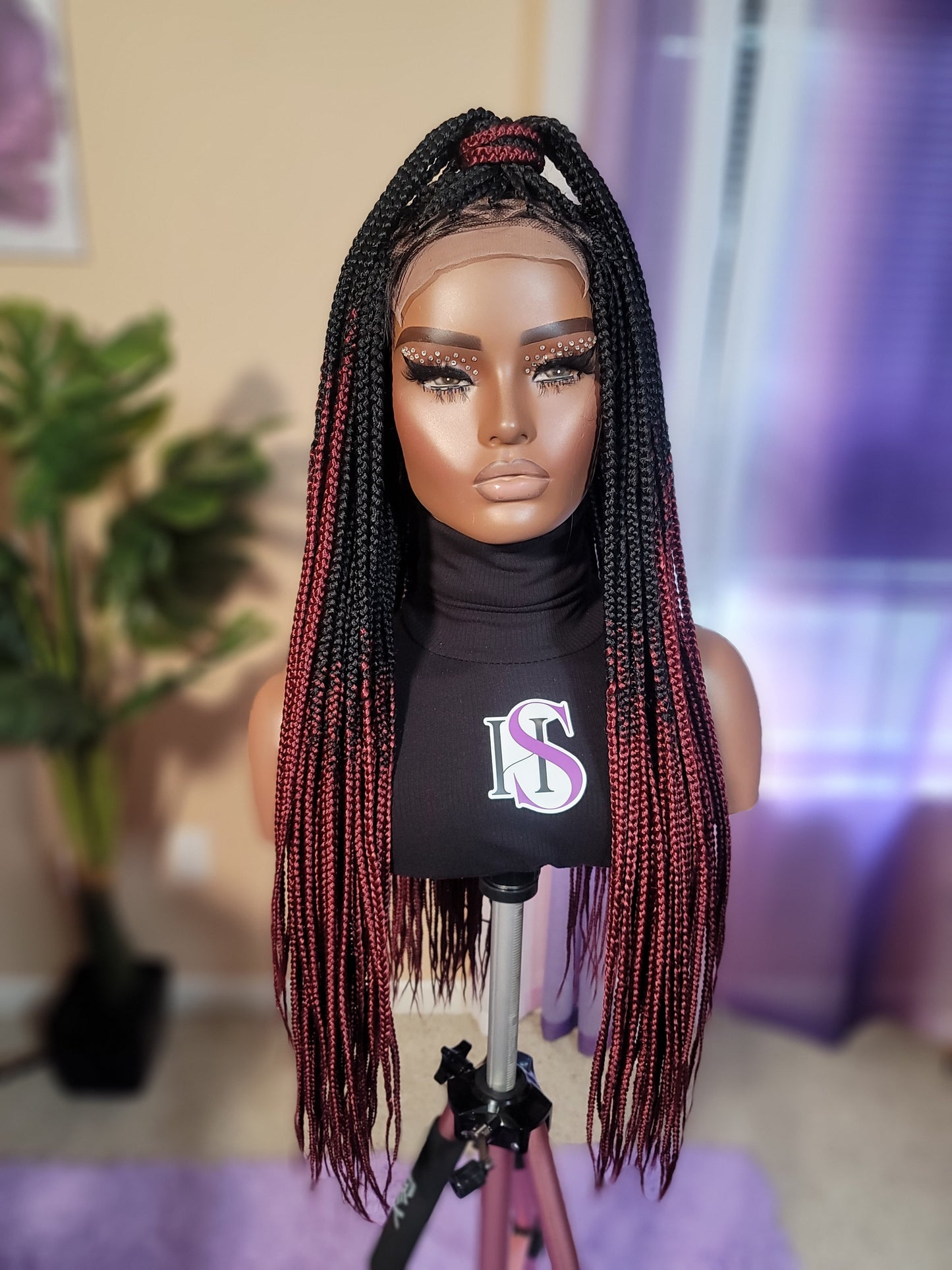 DEJA | SMEDIUM Knotless Triangle Box Braids | Pre-Order