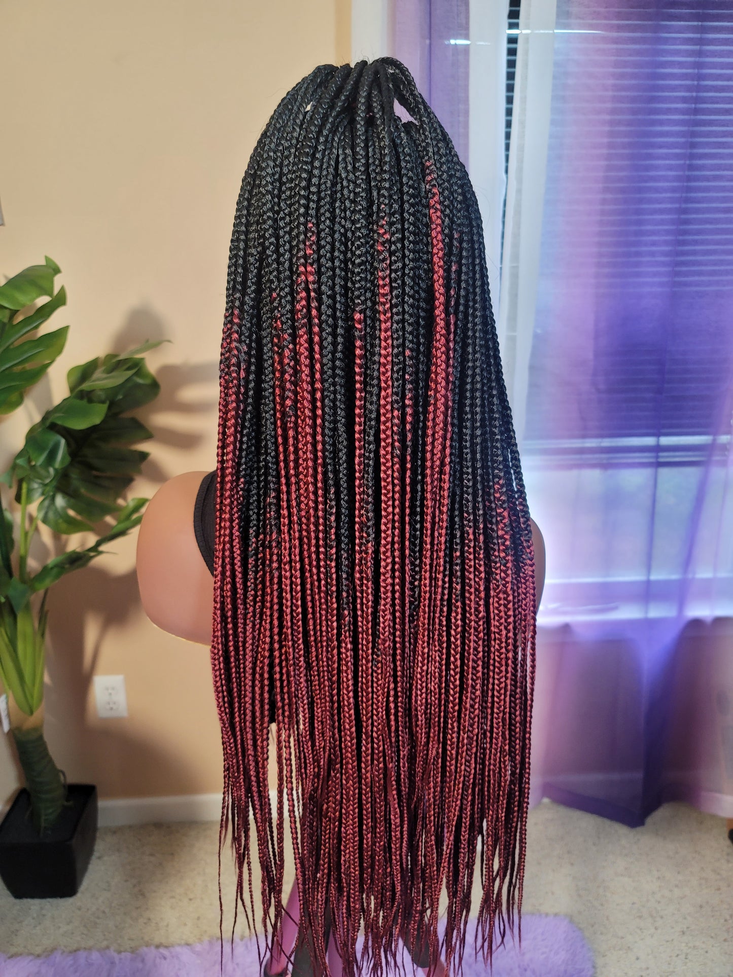 DEJA | SMEDIUM Knotless Triangle Box Braids | Pre-Order