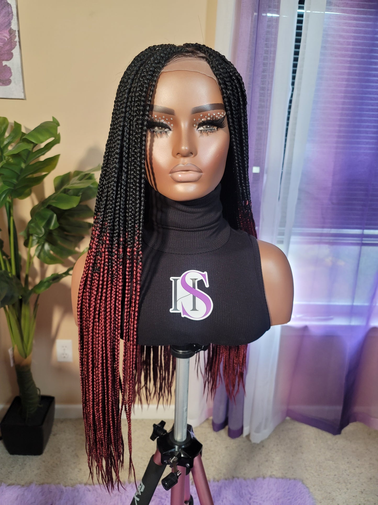 DEJA | SMEDIUM Knotless Triangle Box Braids | Pre-Order