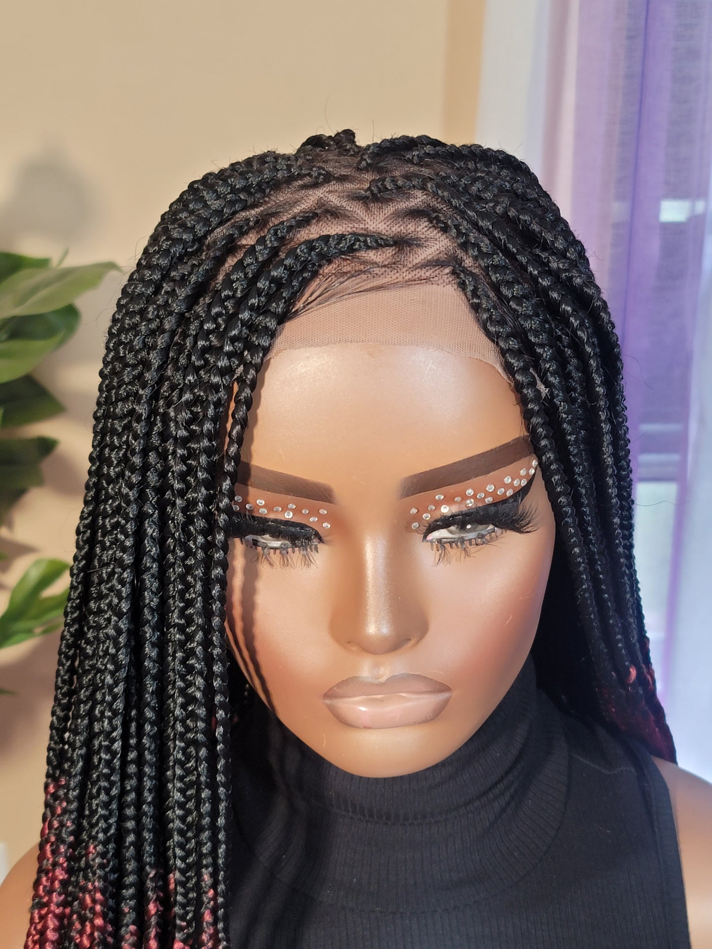 DEJA | SMEDIUM Knotless Triangle Box Braids | Pre-Order