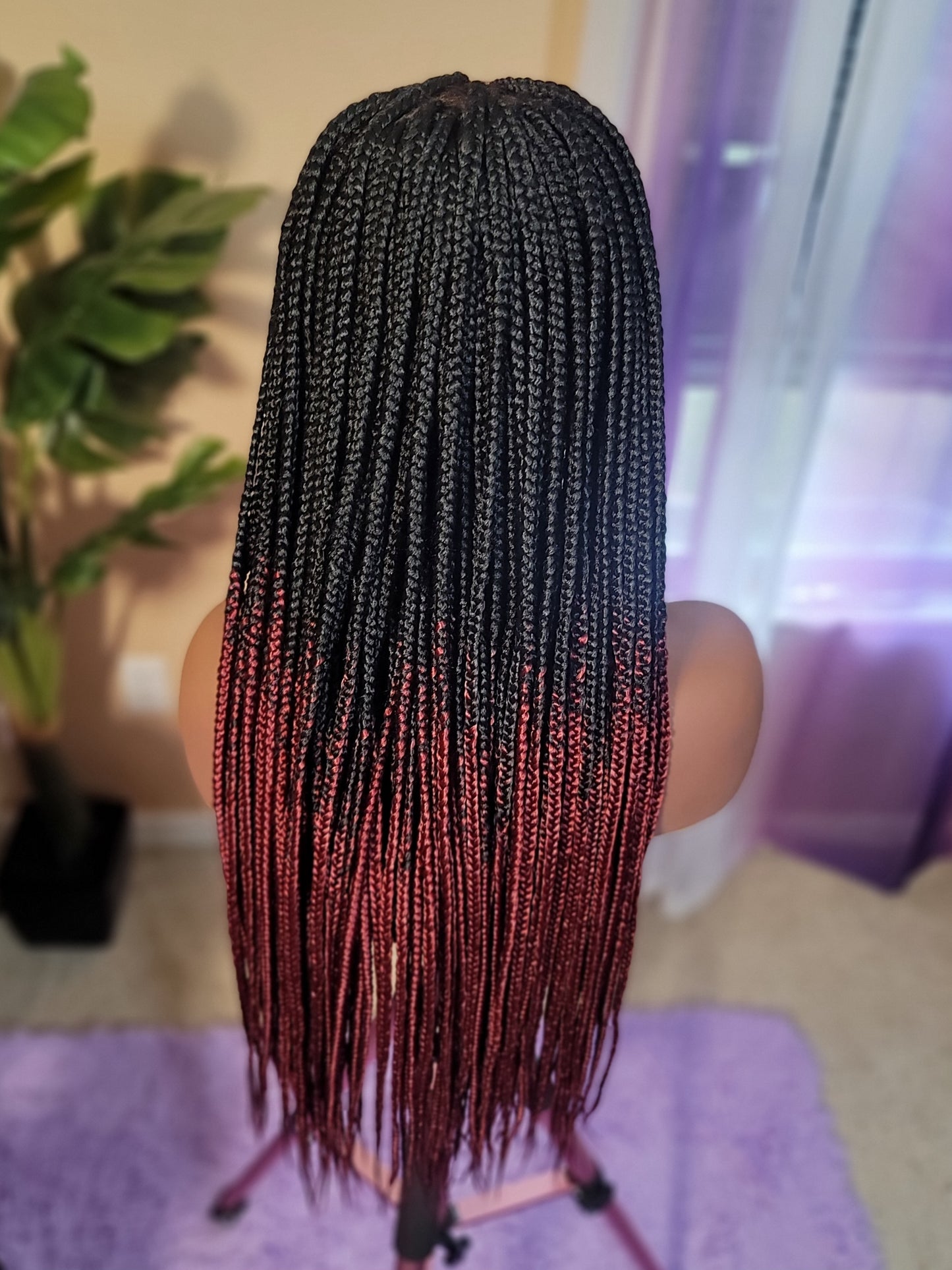 DEJA | SMEDIUM Knotless Triangle Box Braids | Pre-Order