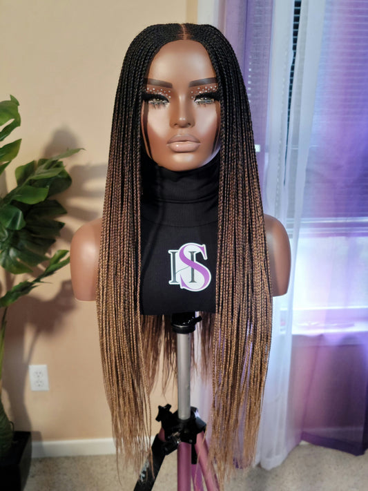 CHELLE | Middle Part Tribal Cornrows | PRE-ORDER