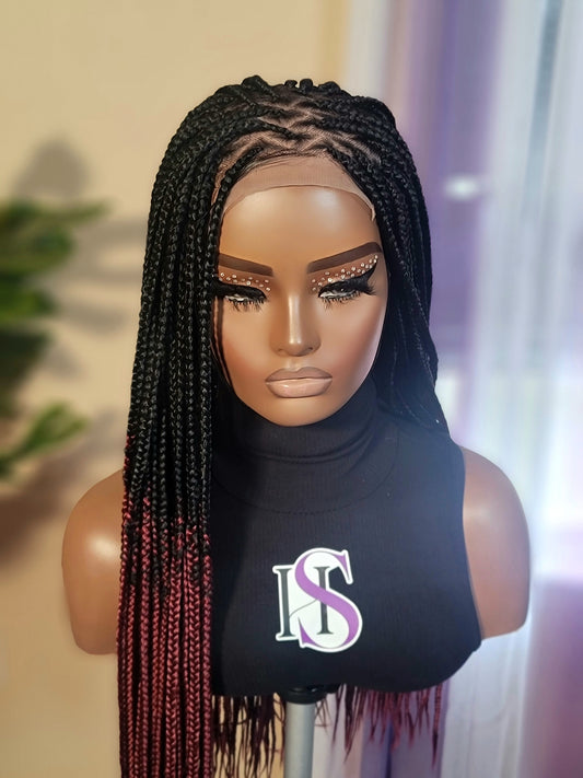 DEJA  | SMEDIUM Knotless Triangle Box Braids | Pre-Order