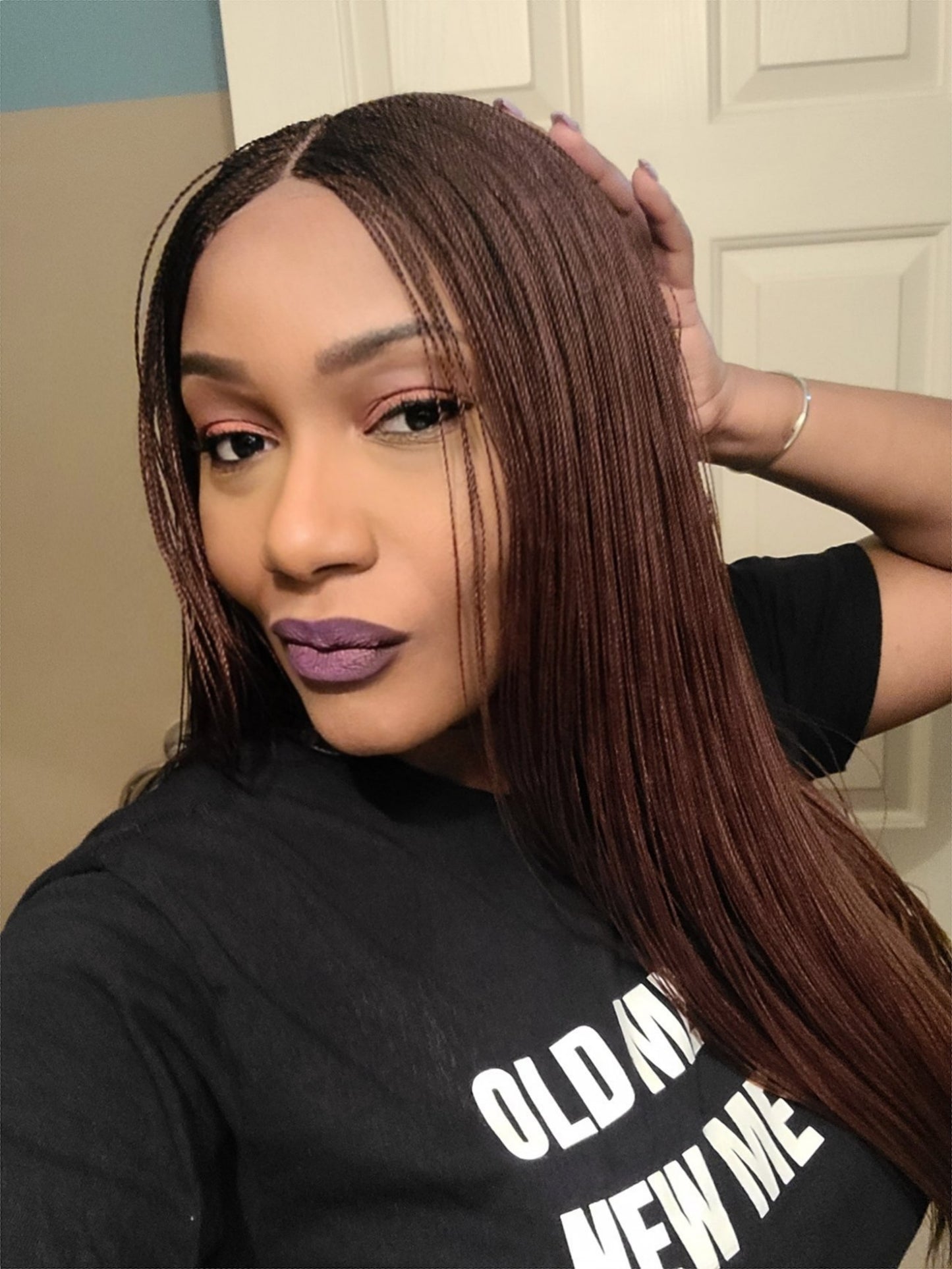 KIMMIE | Middle Part SUPER SLIM Micro Twists | Pre-Order