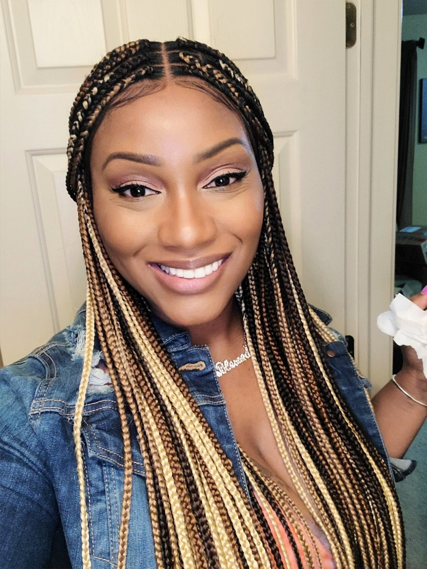STACEY | Smed Mixed Knotless Box Braids | PRE-ORDER