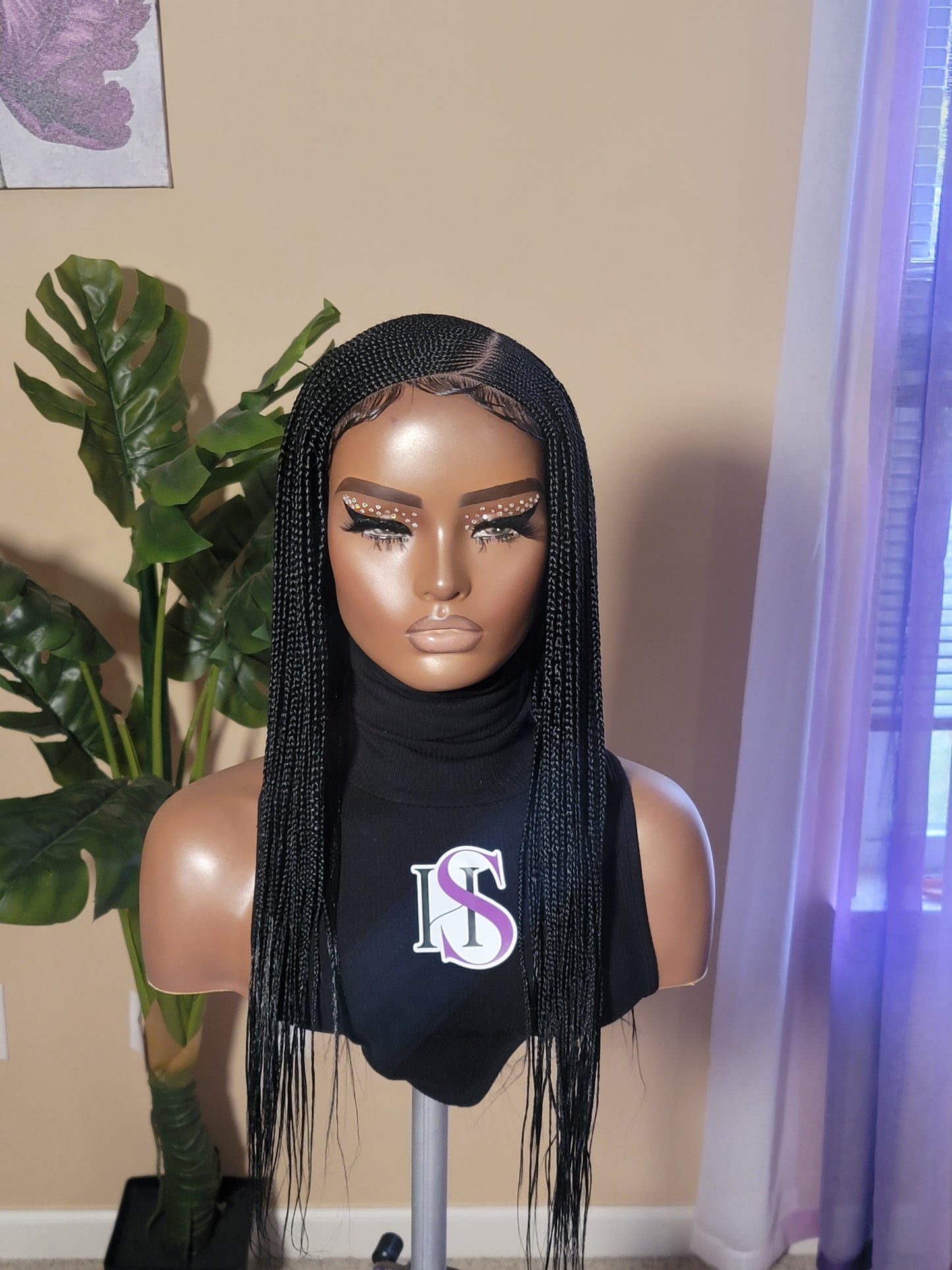 Janie | C-Part Tribal Cornrows | CLOSURE | PRE-ORDER