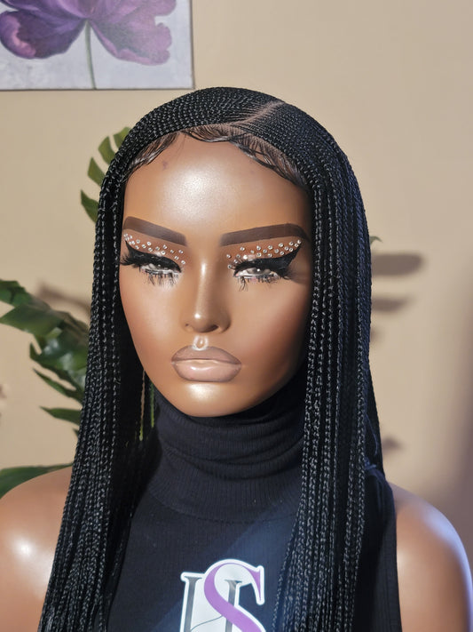 Janie | C-Part Tribal Cornrows | CLOSURE | PRE-ORDER