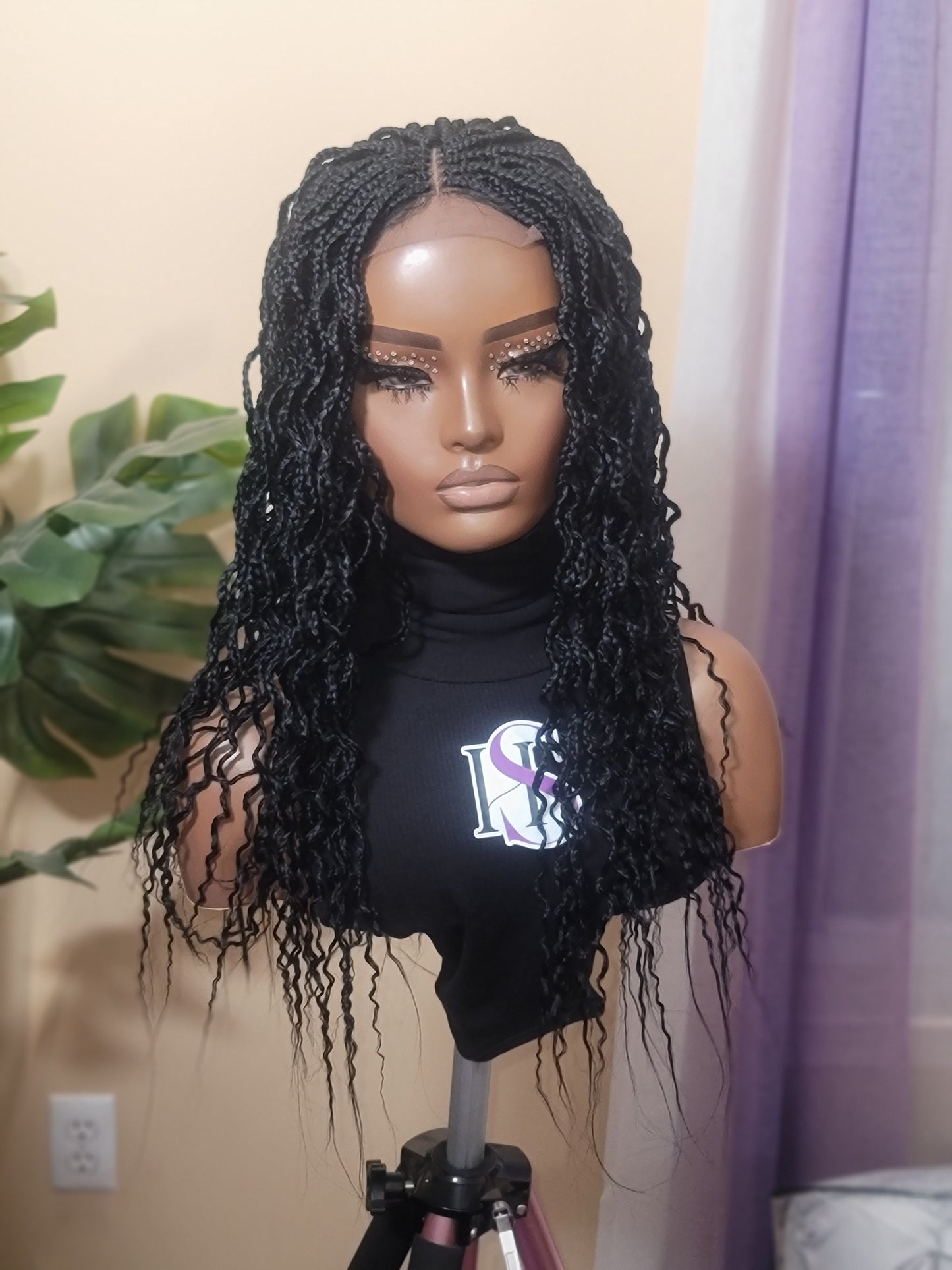 SADE | Middle Part Crinkled | 4x4 CLOSURE (Ready To Ship)