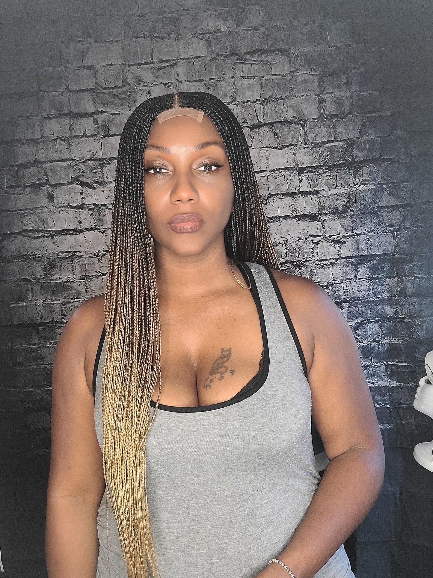 CHELLE | Middle Part Tribal Cornrows | PRE-ORDER