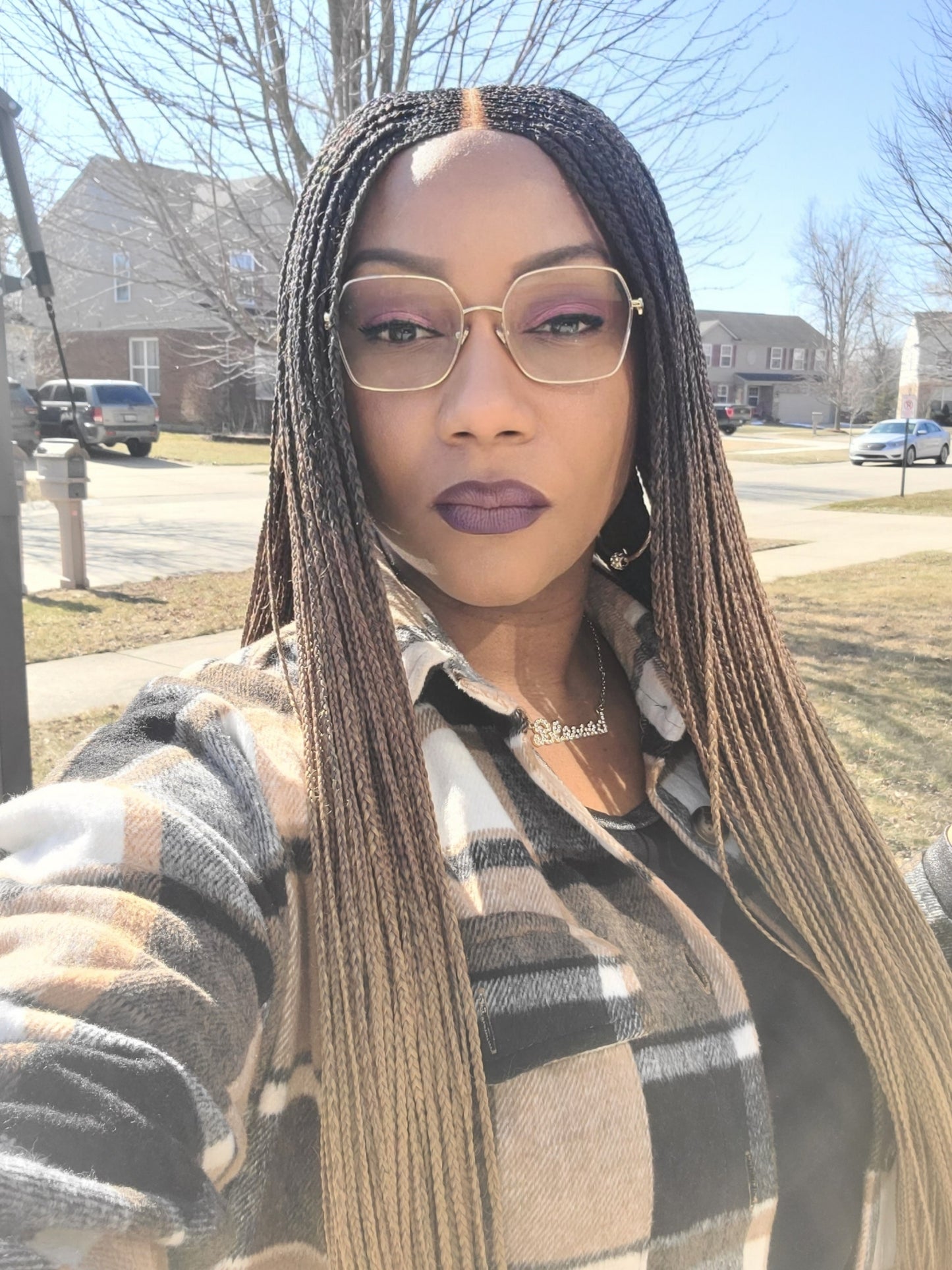 CHELLE | Middle Part Tribal Cornrows | PRE-ORDER