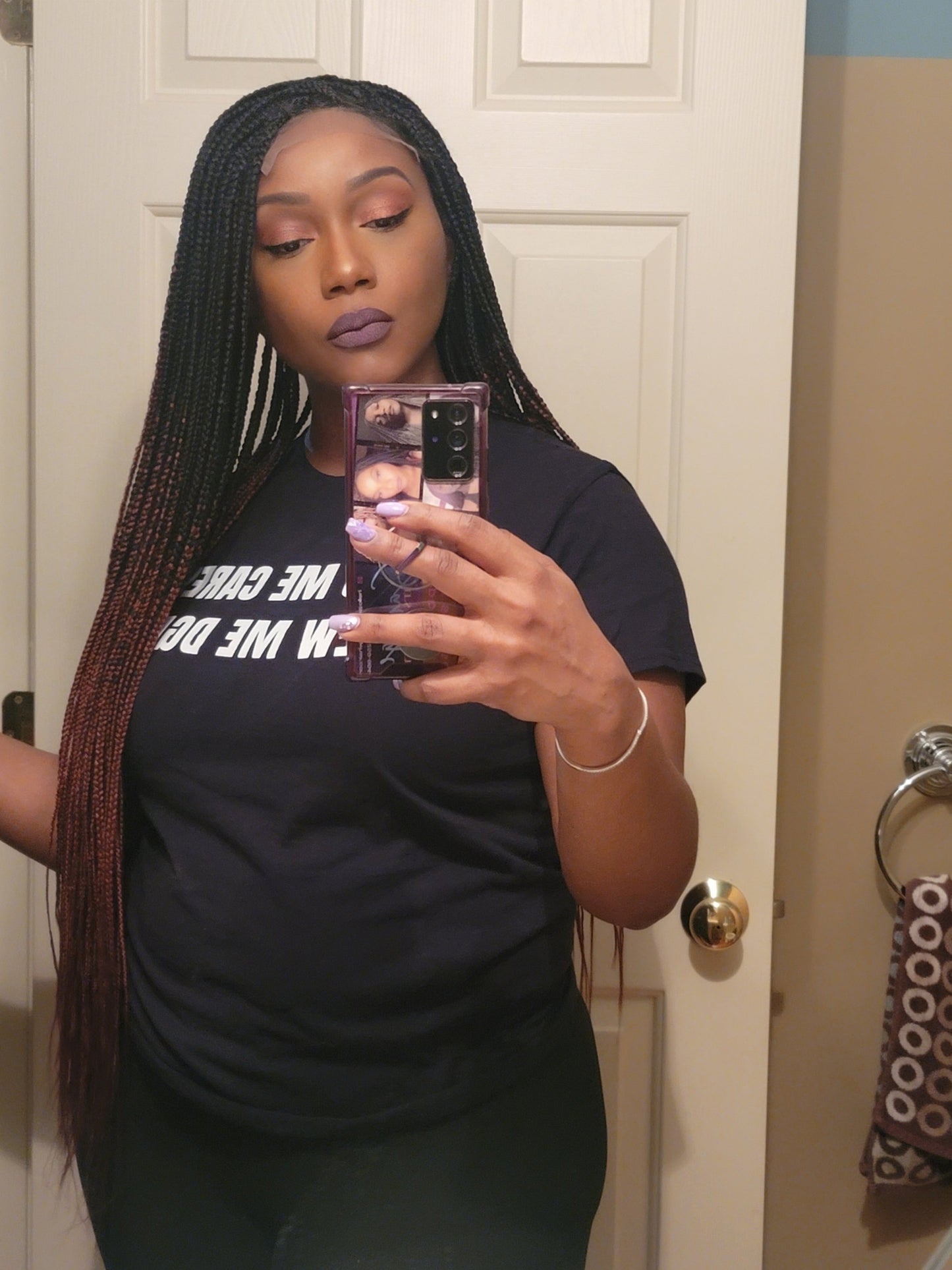 DEJA | SMEDIUM Knotless Triangle Box Braids | Pre-Order