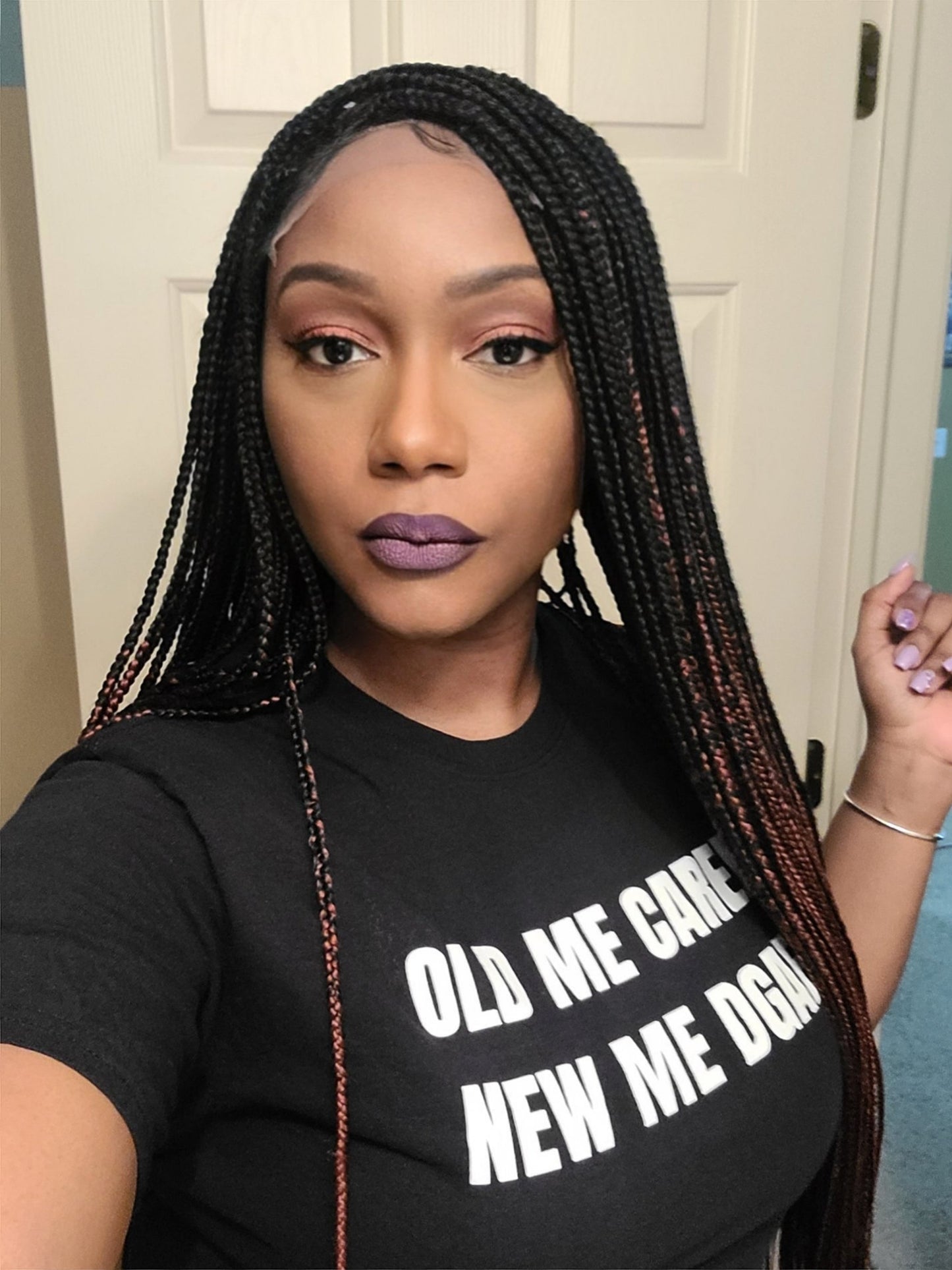 DEJA | SMEDIUM Knotless Triangle Box Braids | Pre-Order