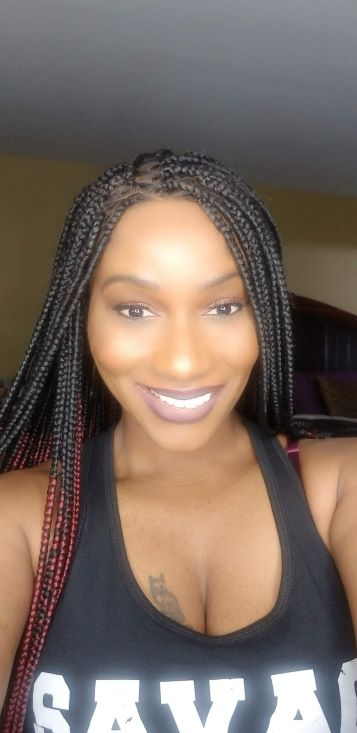 DEJA | SMEDIUM Knotless Triangle Box Braids | Pre-Order