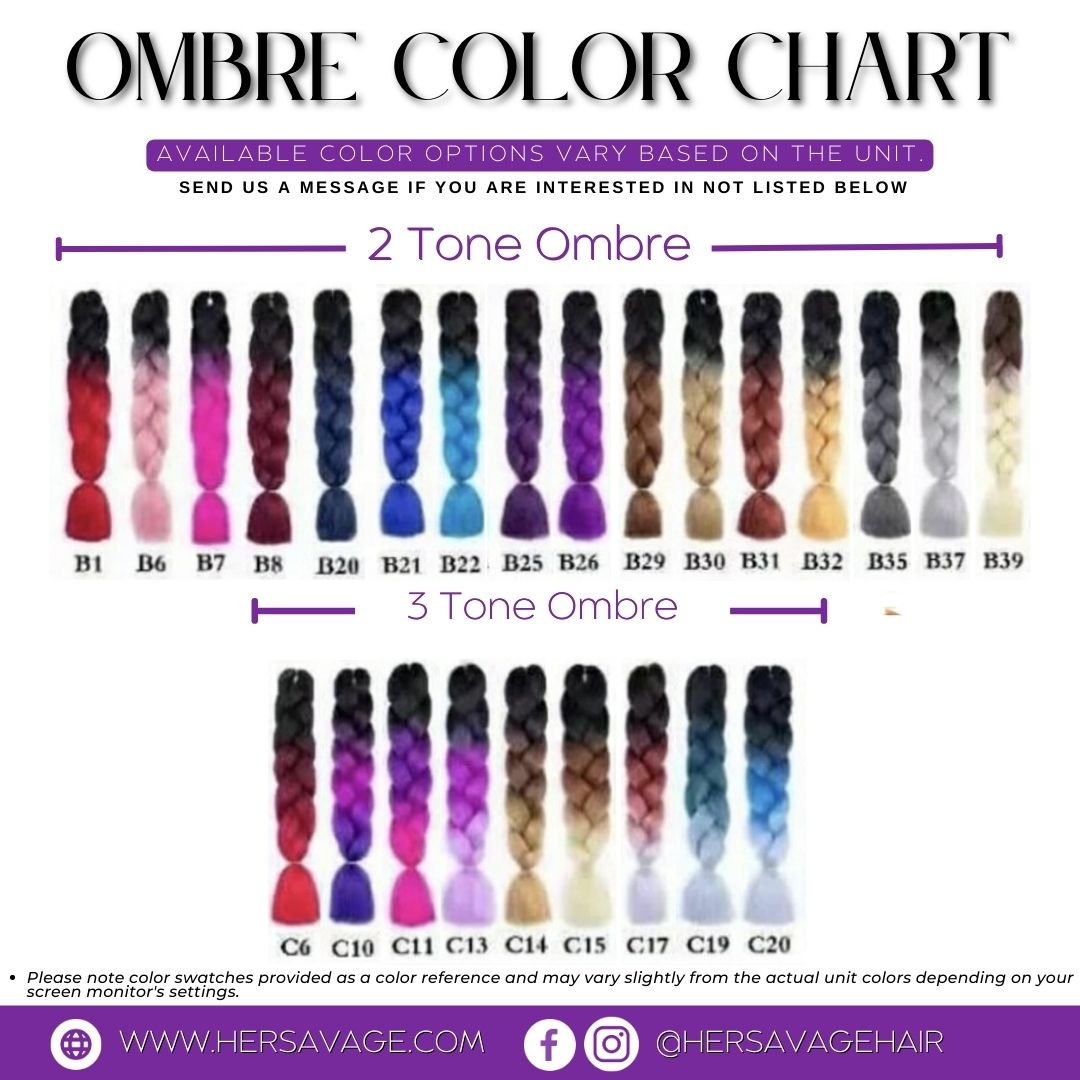 Ombre Hair Add On (Upcharge)
