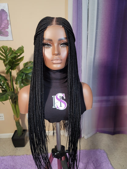 CHELLE | Middle Part Tribal Cornrows | PRE-ORDER