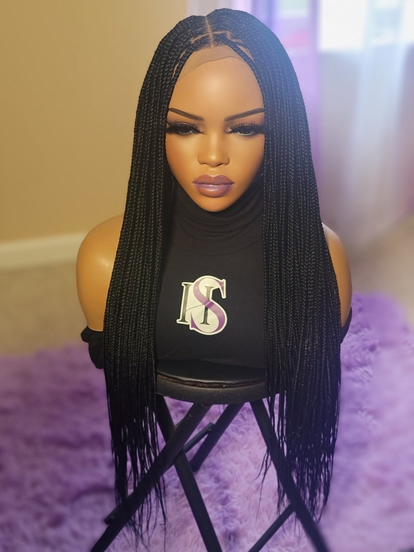 Reghan | Small Knotless Box Braids | FULL LACE (Ready to Ship)