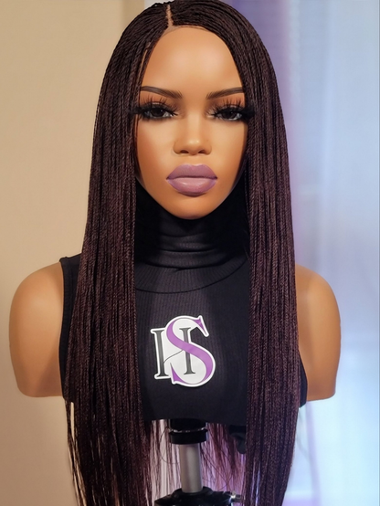 KIMMIE | Middle Part SUPER SLIM Micro Twists | Pre-Order