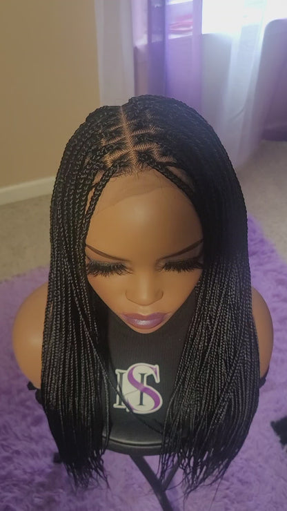 Reghan | Small Knotless Box Braids | FULL LACE (Ready to Ship)