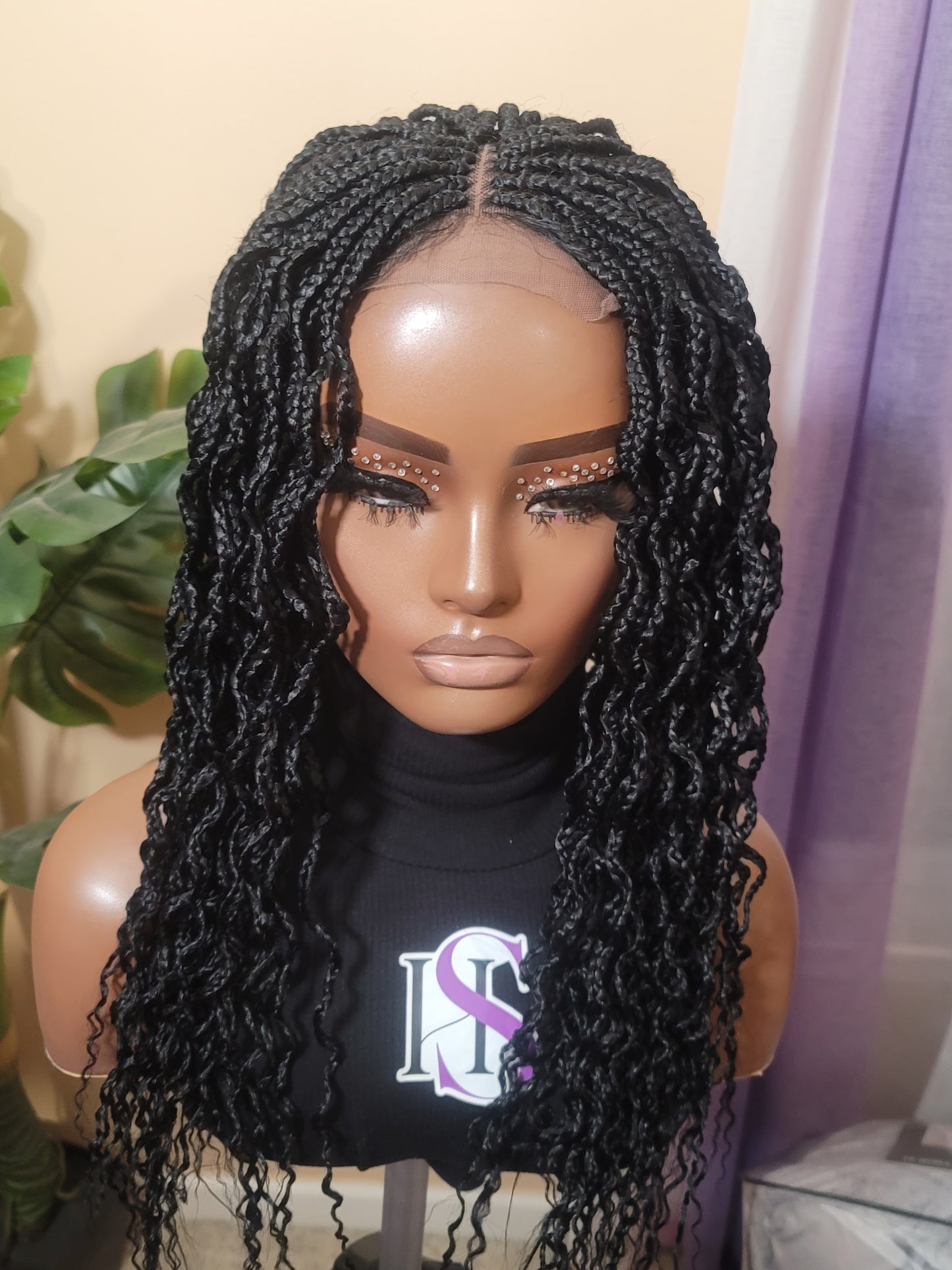SADE | Middle Part Crinkled | 4x4 CLOSURE (Ready To Ship)