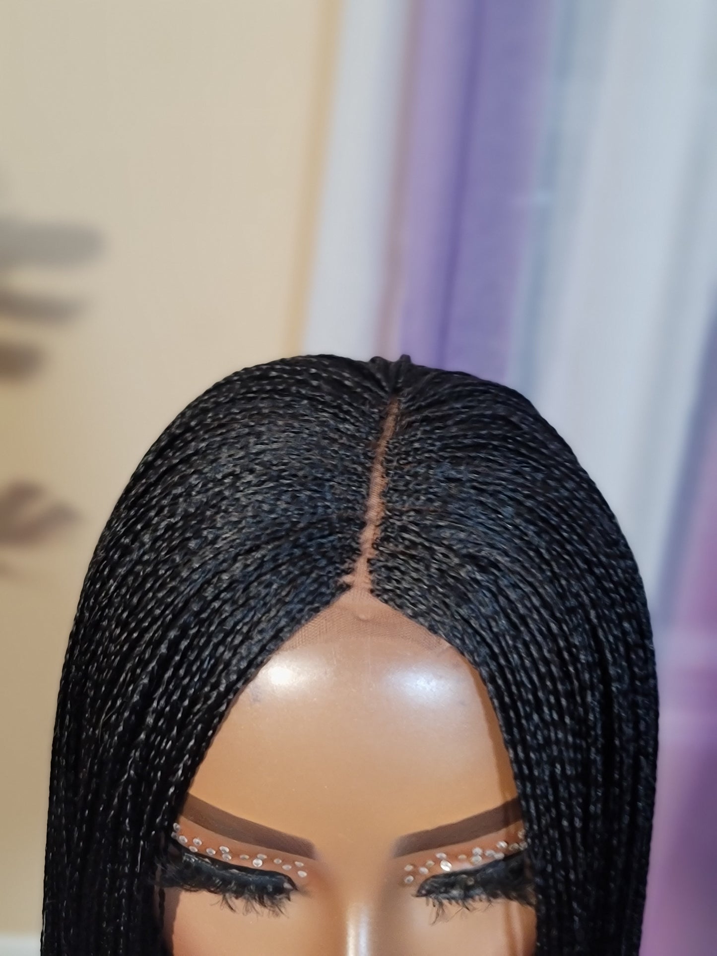 PATRA (BLACK)| MicroTwist Bob | 2x4 CLOSURE (Ready To Ship)