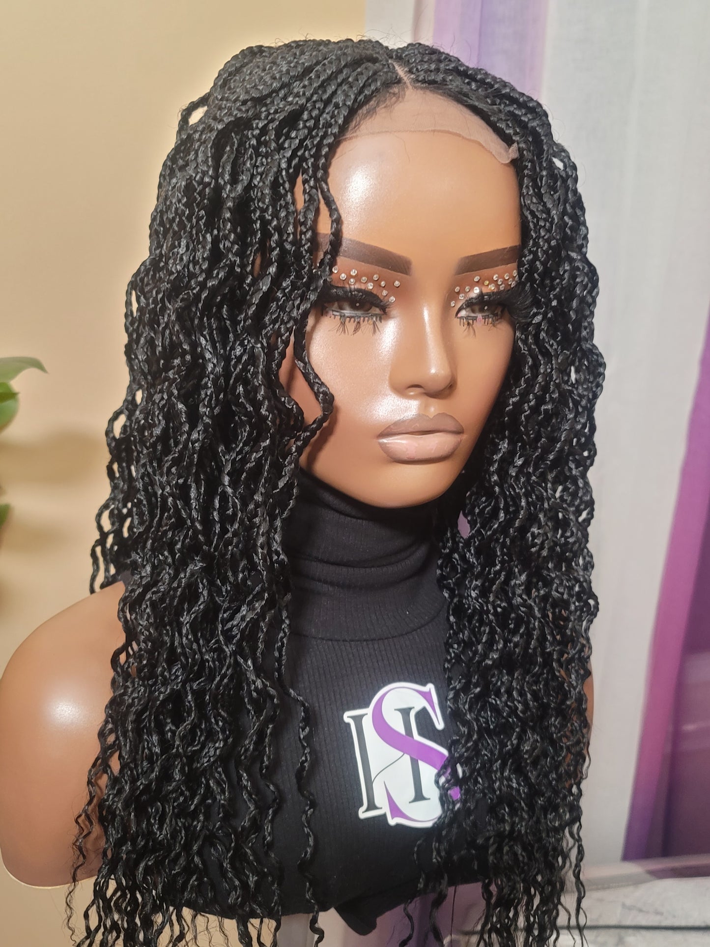 SADE | Middle Part Crinkled | 4x4 CLOSURE (Ready To Ship)