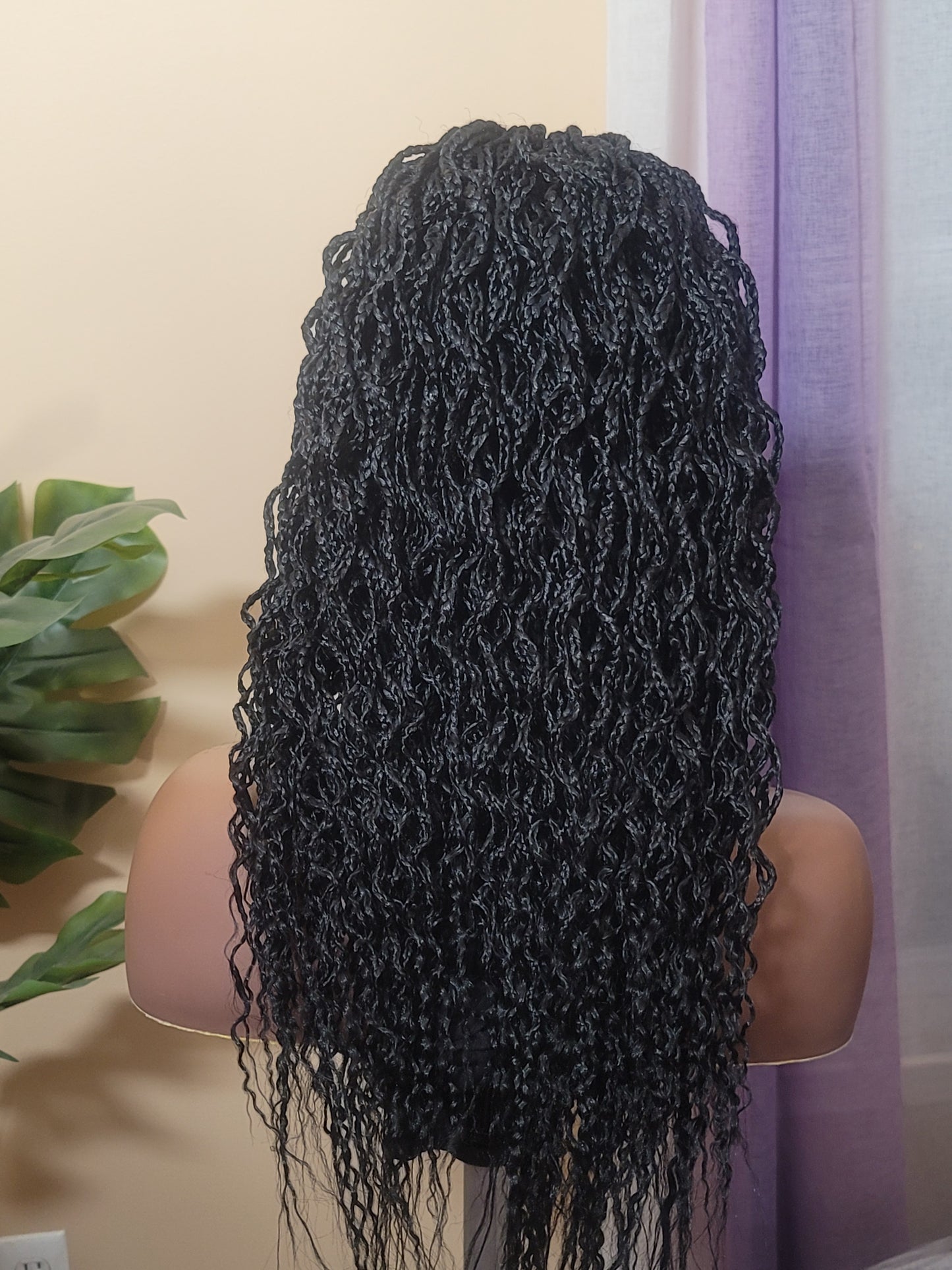 SADE | Middle Part Crinkled | 4x4 CLOSURE (Ready To Ship)