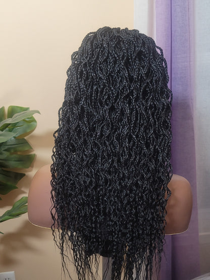 SADE | Middle Part Crinkled | 4x4 CLOSURE (Ready To Ship)