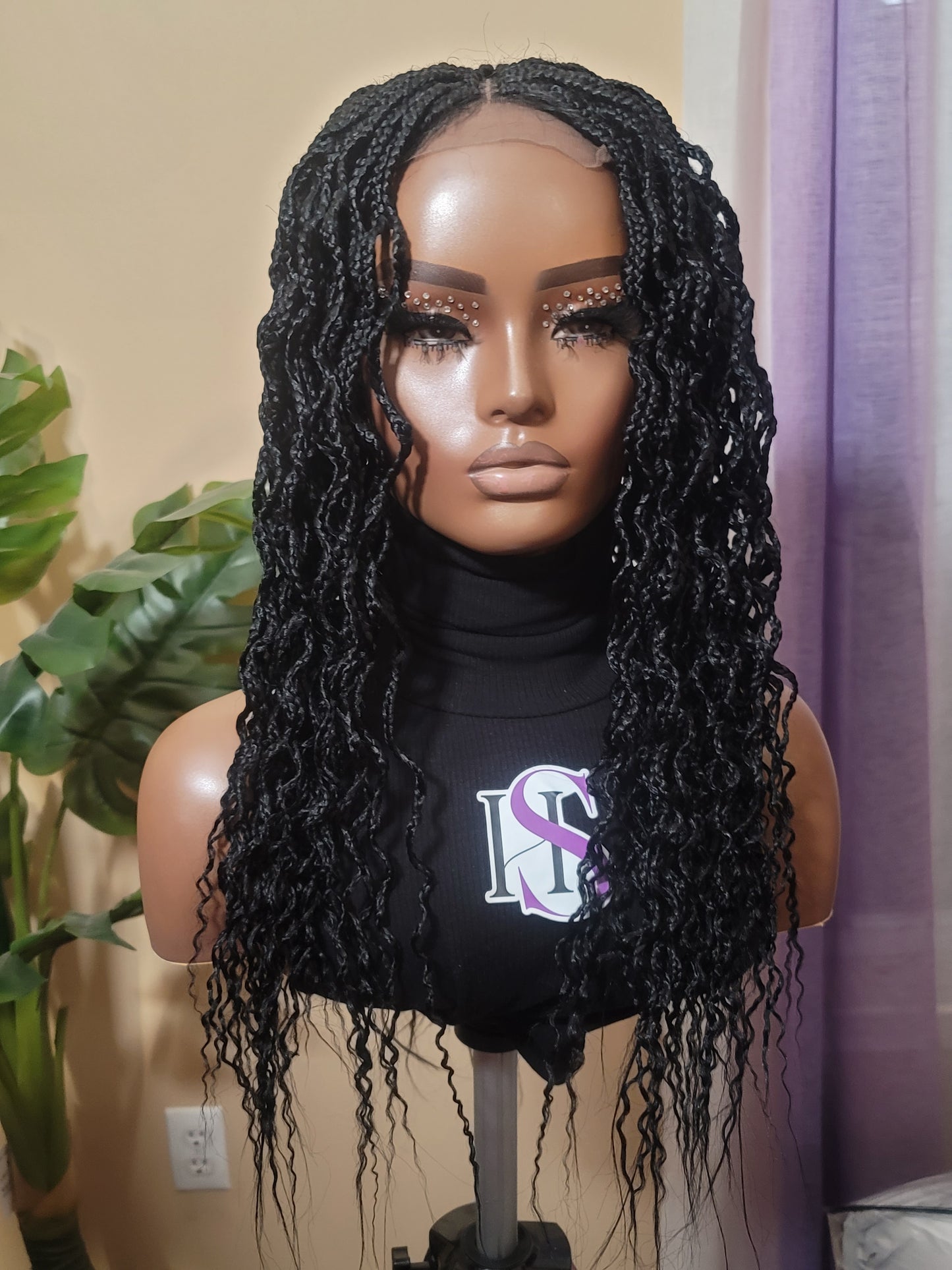 SADE | Middle Part Crinkled | 4x4 CLOSURE (Ready To Ship)