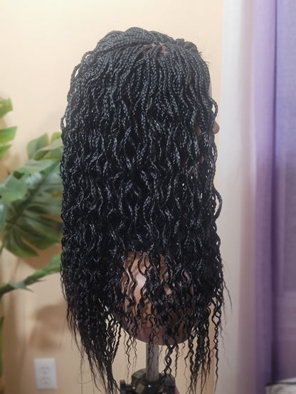 SADE | Middle Part Crinkled | 4x4 CLOSURE (Ready To Ship)